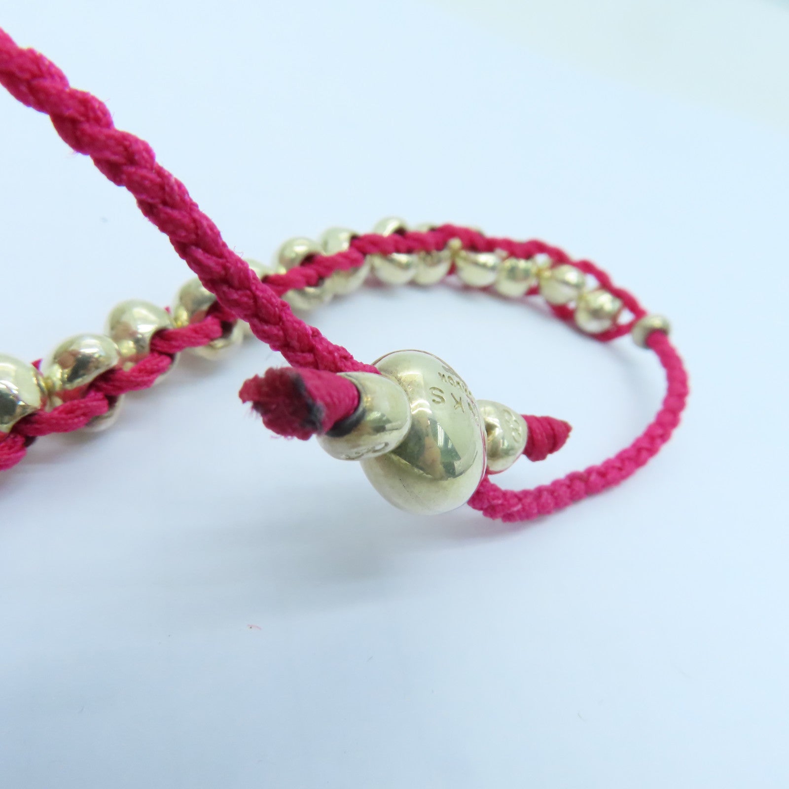 SELECTION 925純銀Silver Bracelet Links手鏈粉紅色