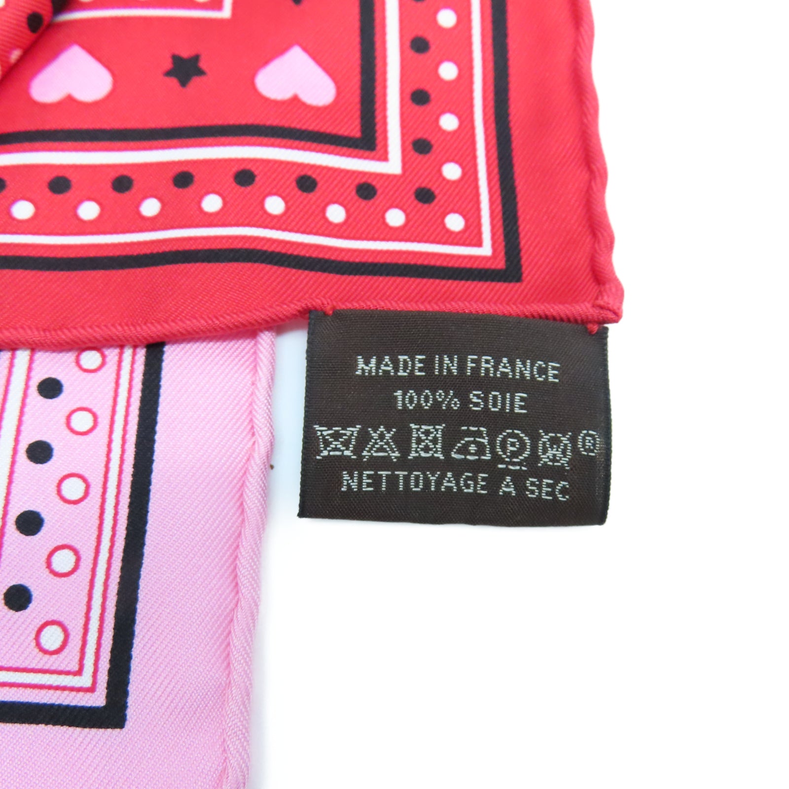 HERMES 【激減優惠】絲質Scarf絲巾紅色