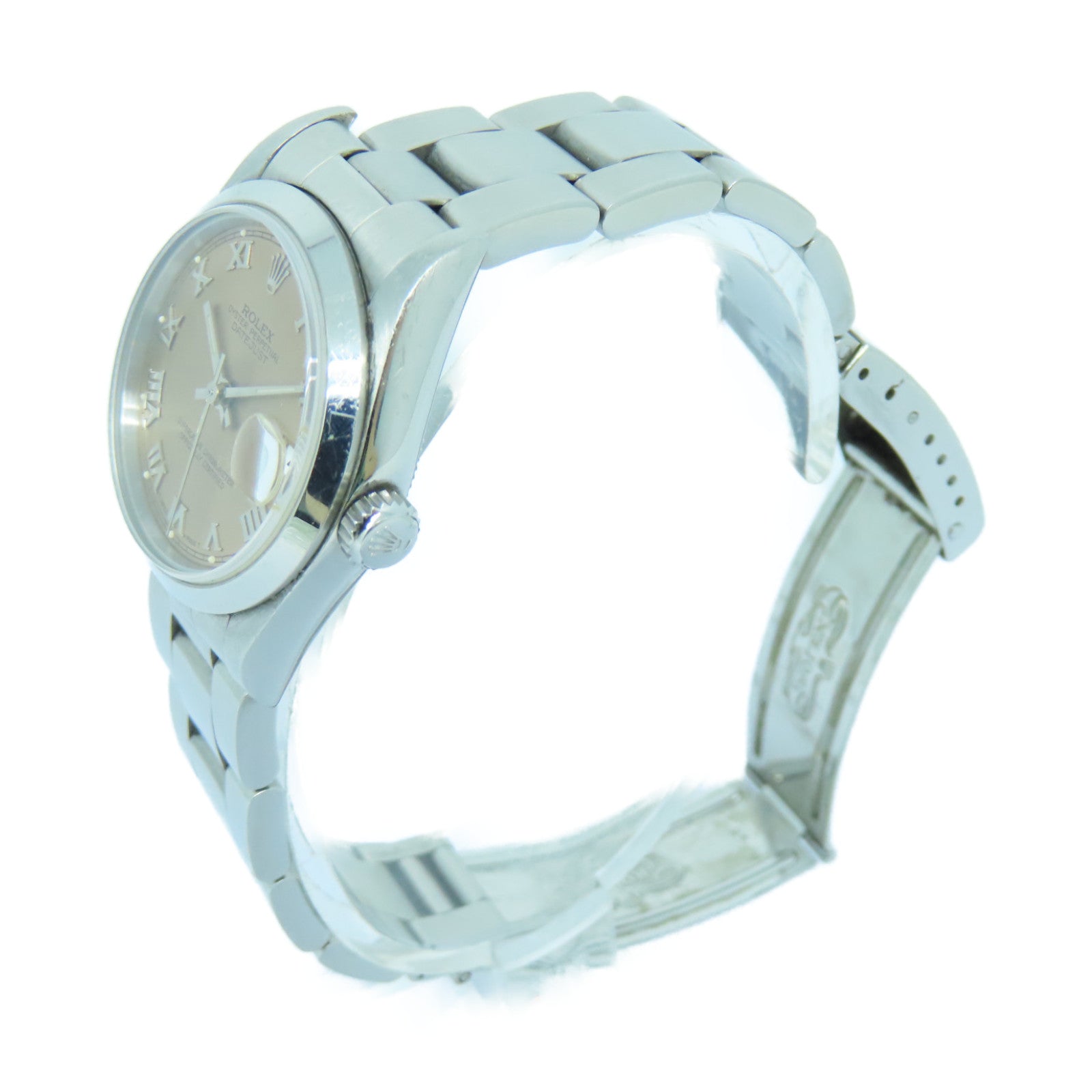 ROLEX Datejust不锈钢手表自动机芯粉红色