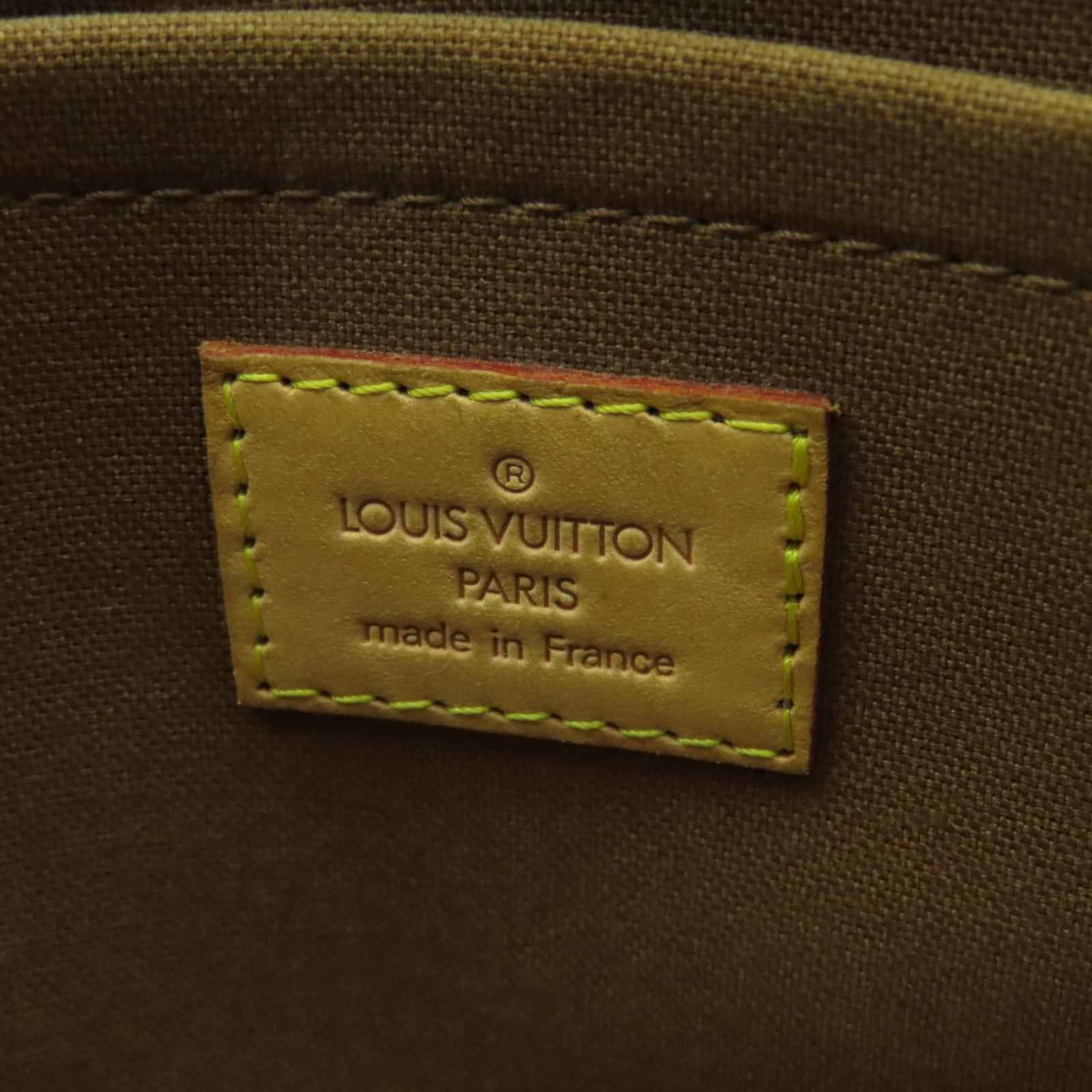 LOUIS VUITTON Monogram Popincourt金扣手挽袋啡色