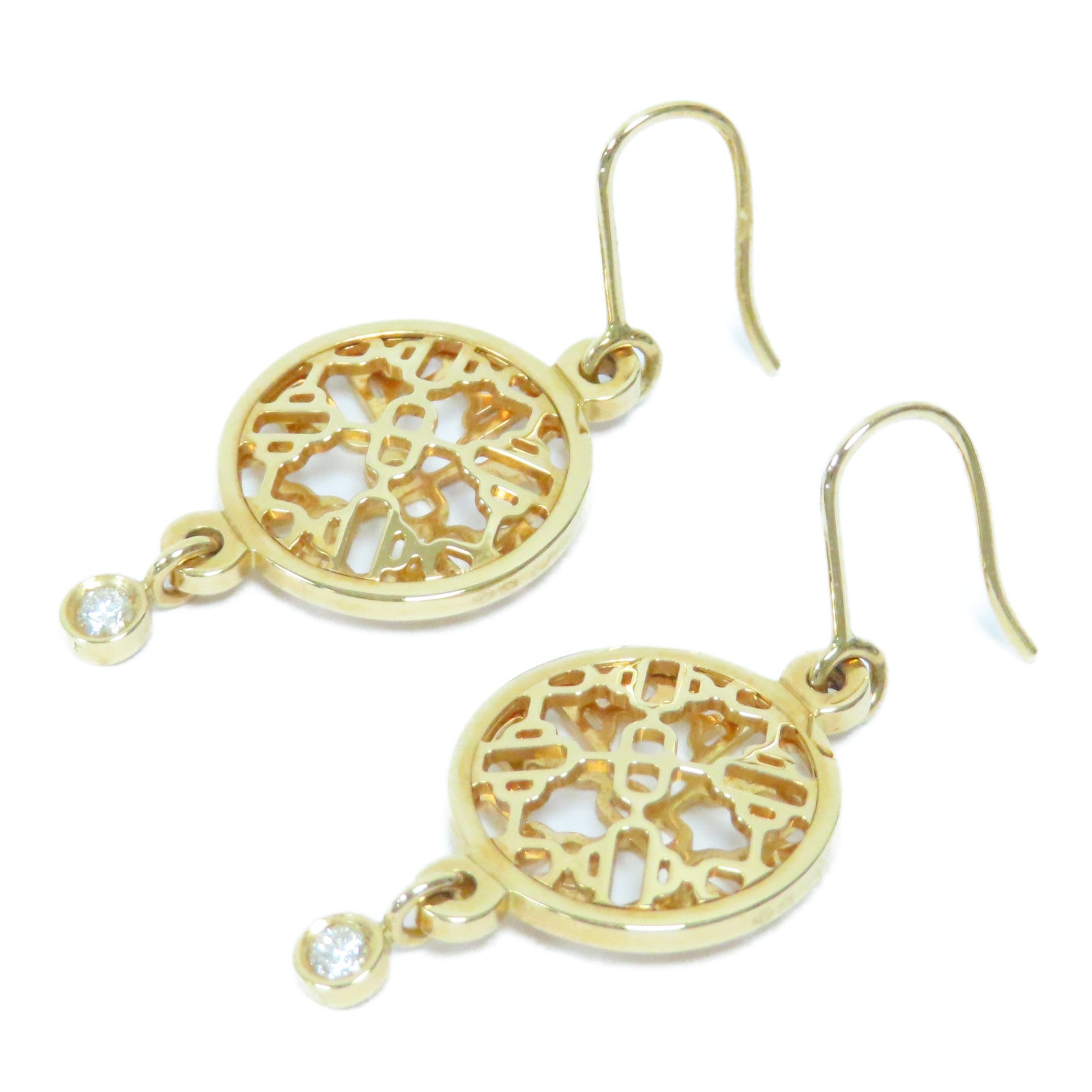 HERMES 18K黃金Passehle Earrings耳環