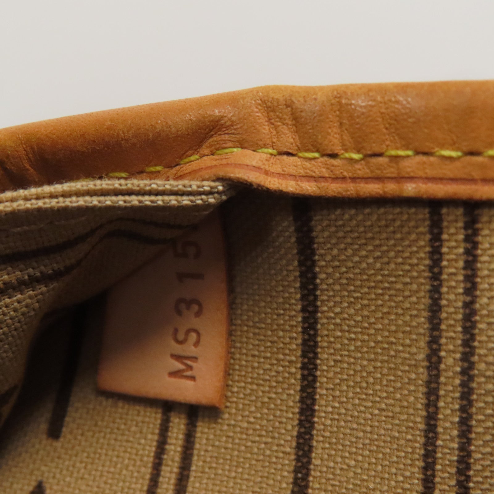 LOUIS VUITTON Monogram Neverfull MM金扣肩背袋啡色