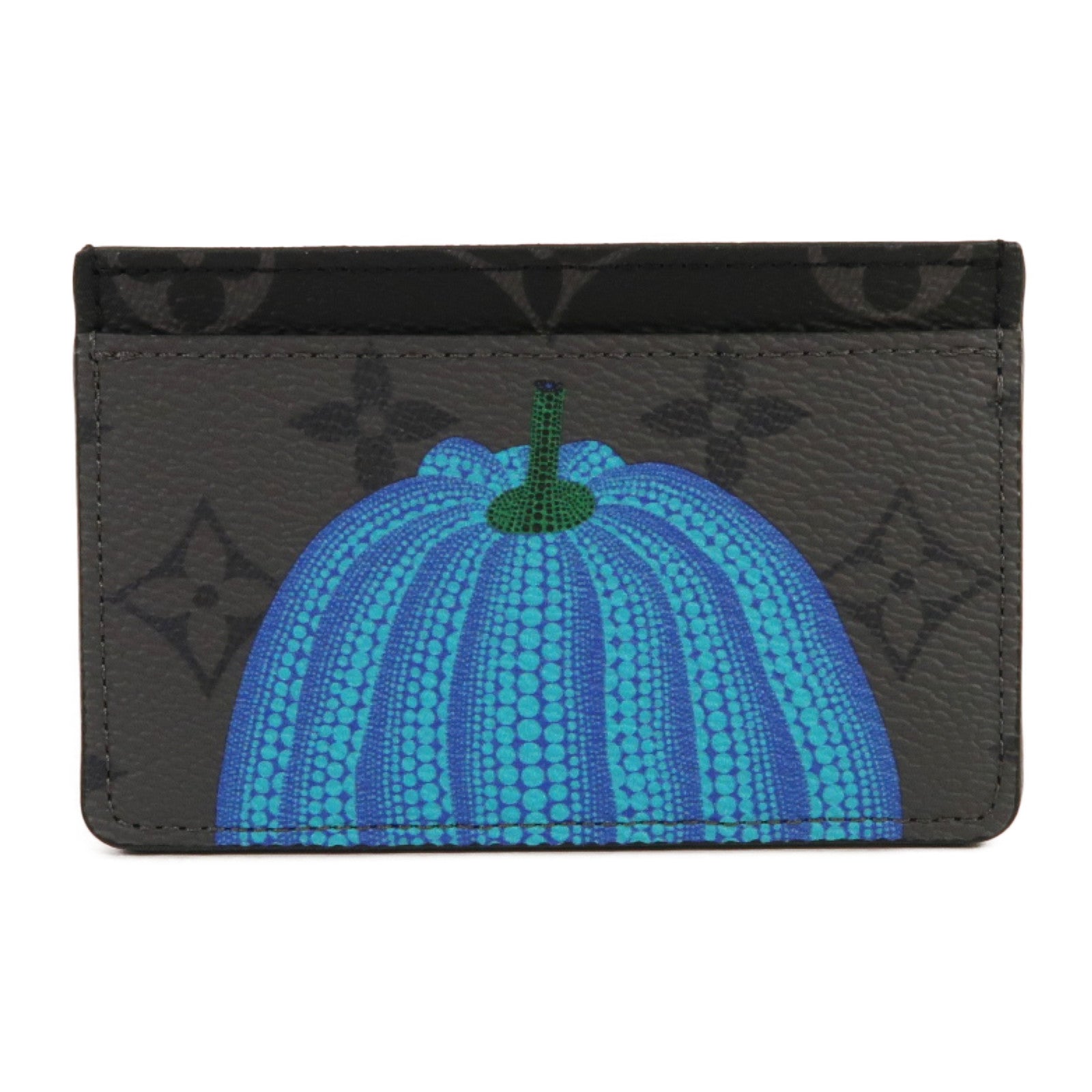 LOUIS VUITTON Monogram Eclipse LV X YK Card Case卡片套灰色/多色