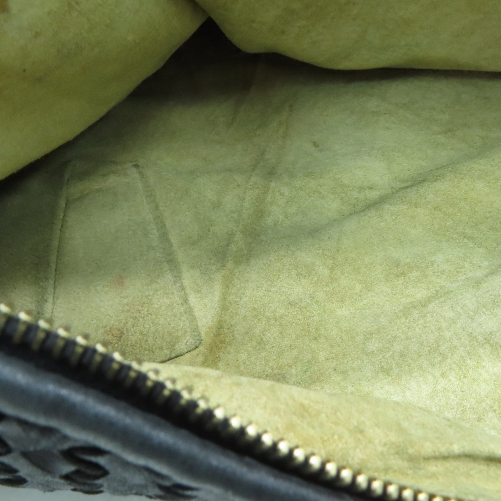 BOTTEGA VENETA 织纹皮革Shoulder Bag金扣肩背袋黑色