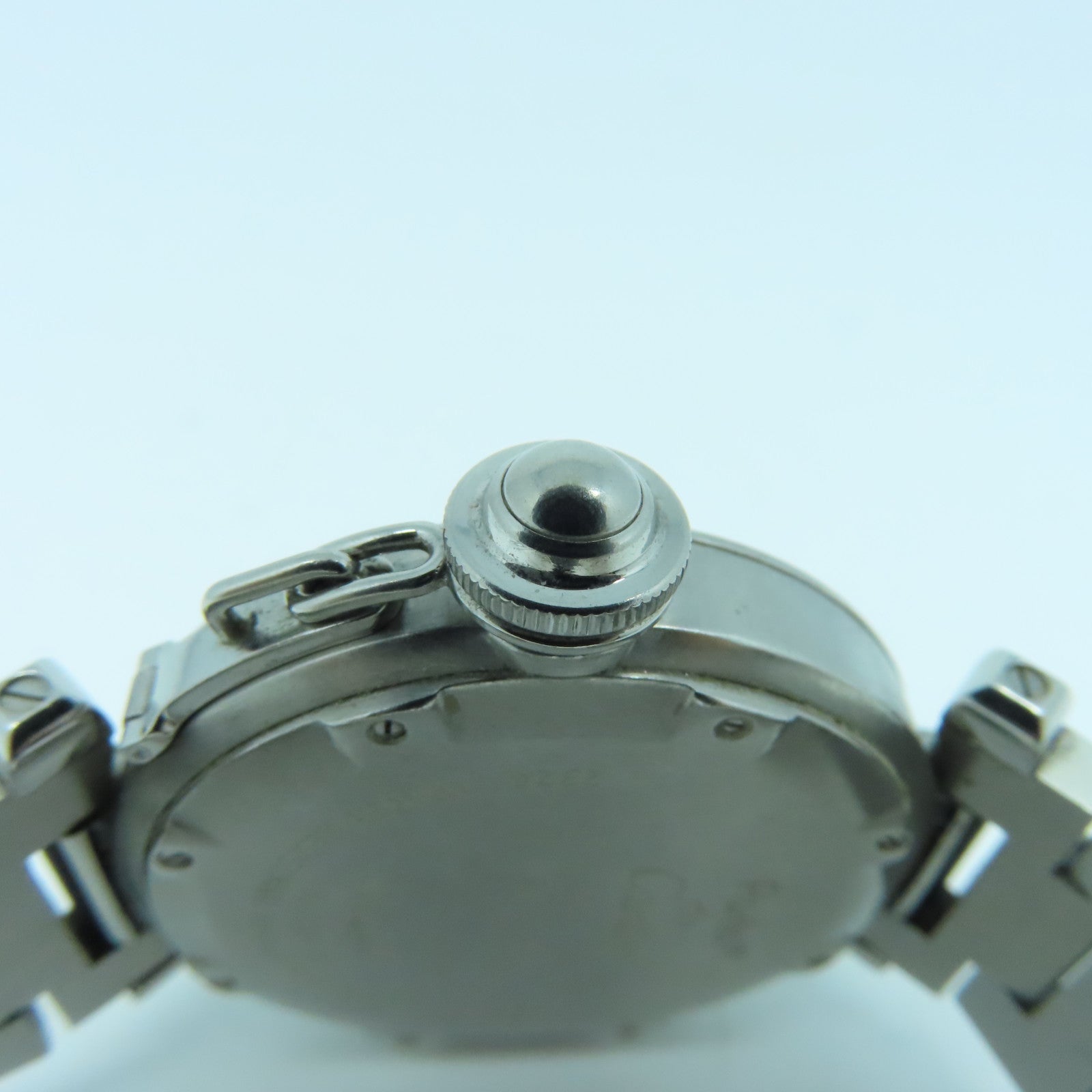CARTIER Pasha C不鏽鋼手錶自動機芯黑色