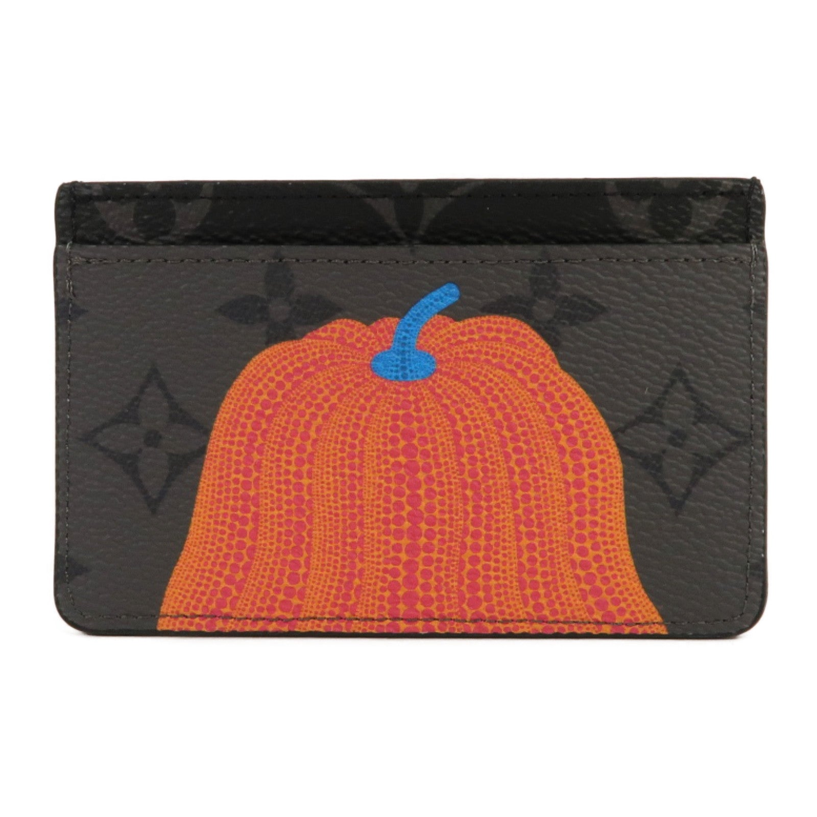 LOUIS VUITTON Monogram Eclipse LV X YK Card Case卡片套灰色/多色