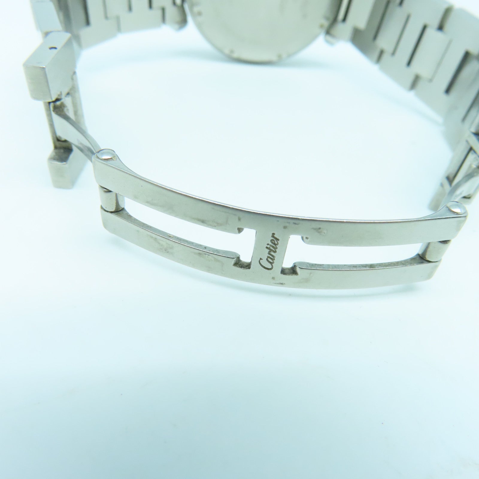 CARTIER Pasha C不鏽鋼手錶自動機芯黑色