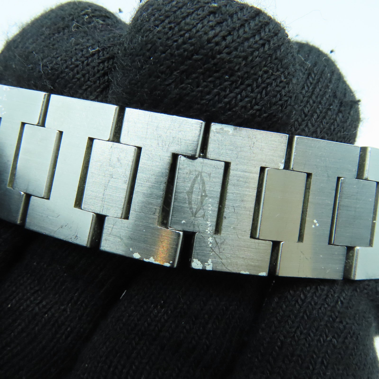 CARTIER Pasha C不鏽鋼手錶自動機芯黑色