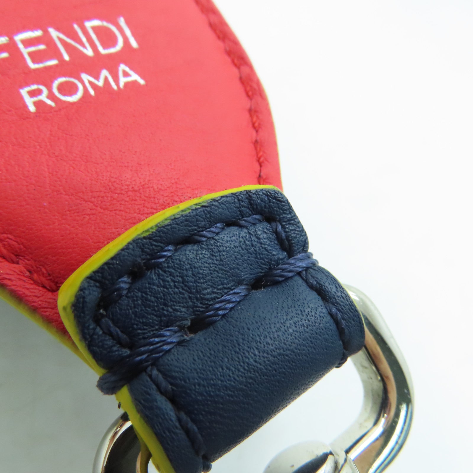 FENDI 【激減優惠】牛皮皮革Strap肩背帶藍色/彩色