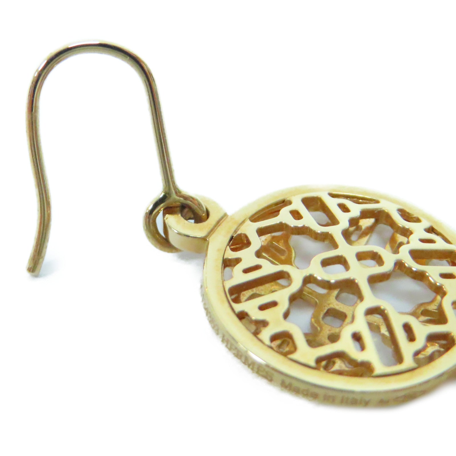 HERMES 18K黃金Passehle Earrings耳環