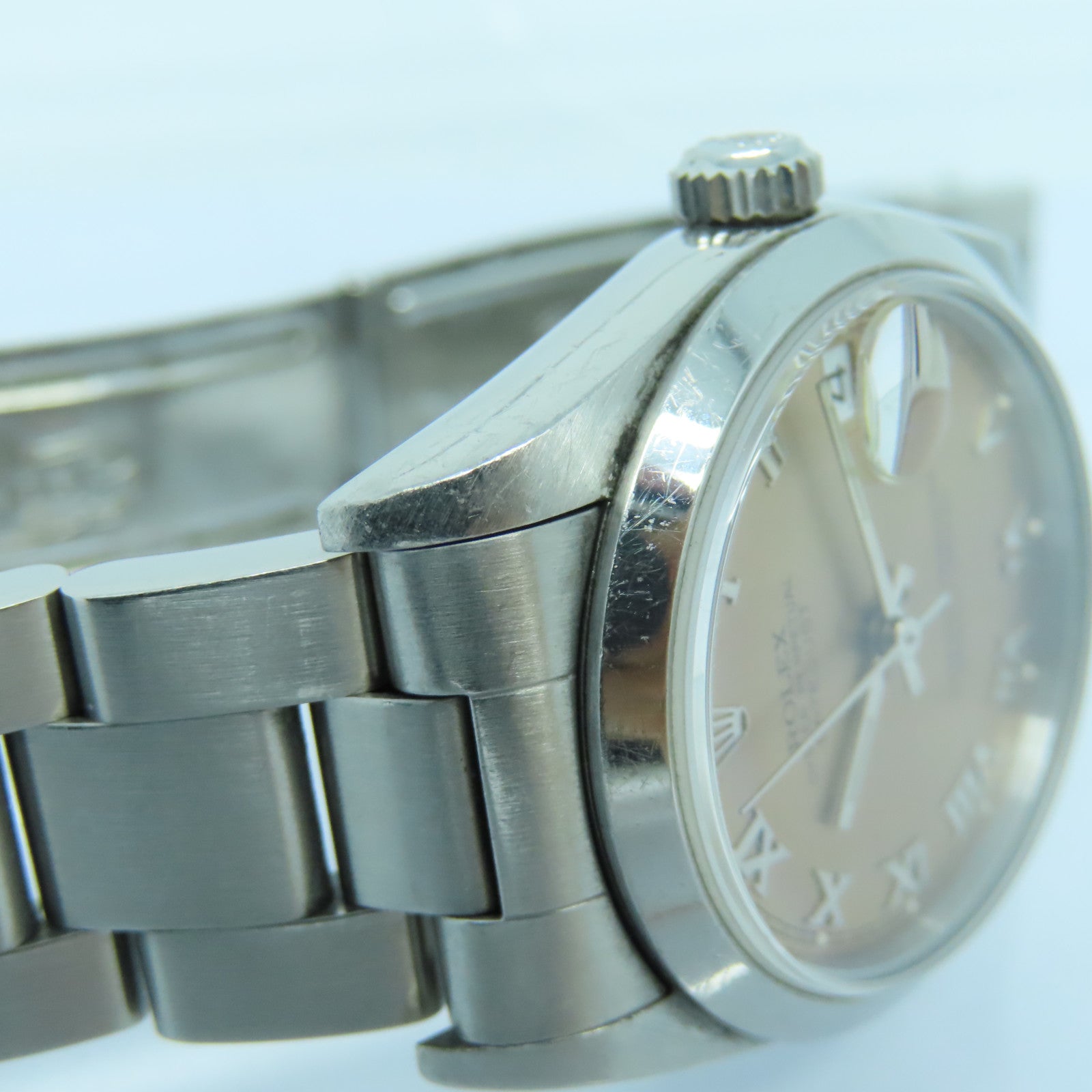 ROLEX Datejust不锈钢手表自动机芯粉红色