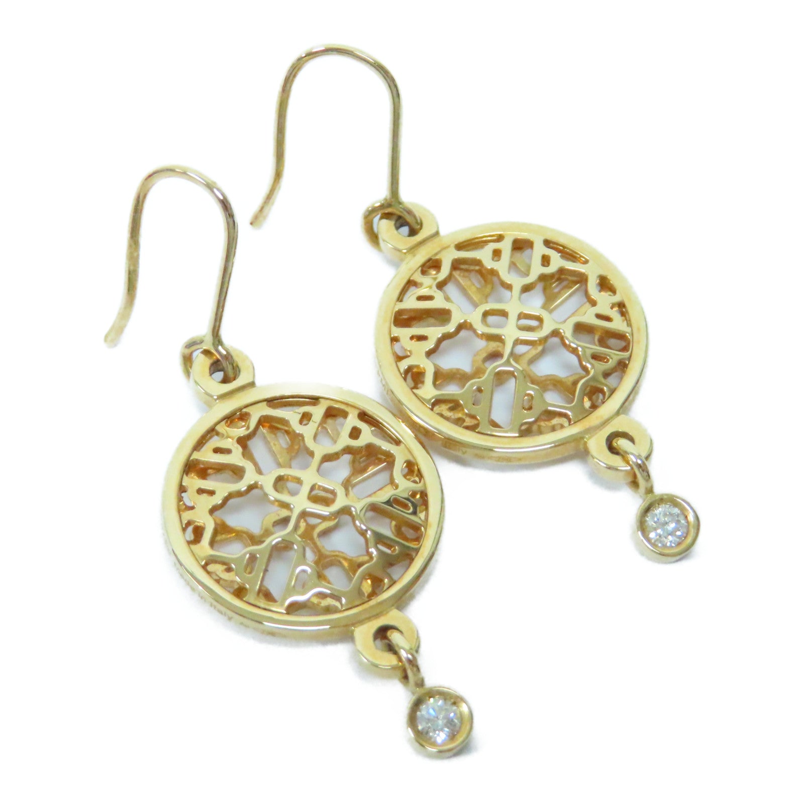HERMES 18K黃金Passehle Earrings耳環