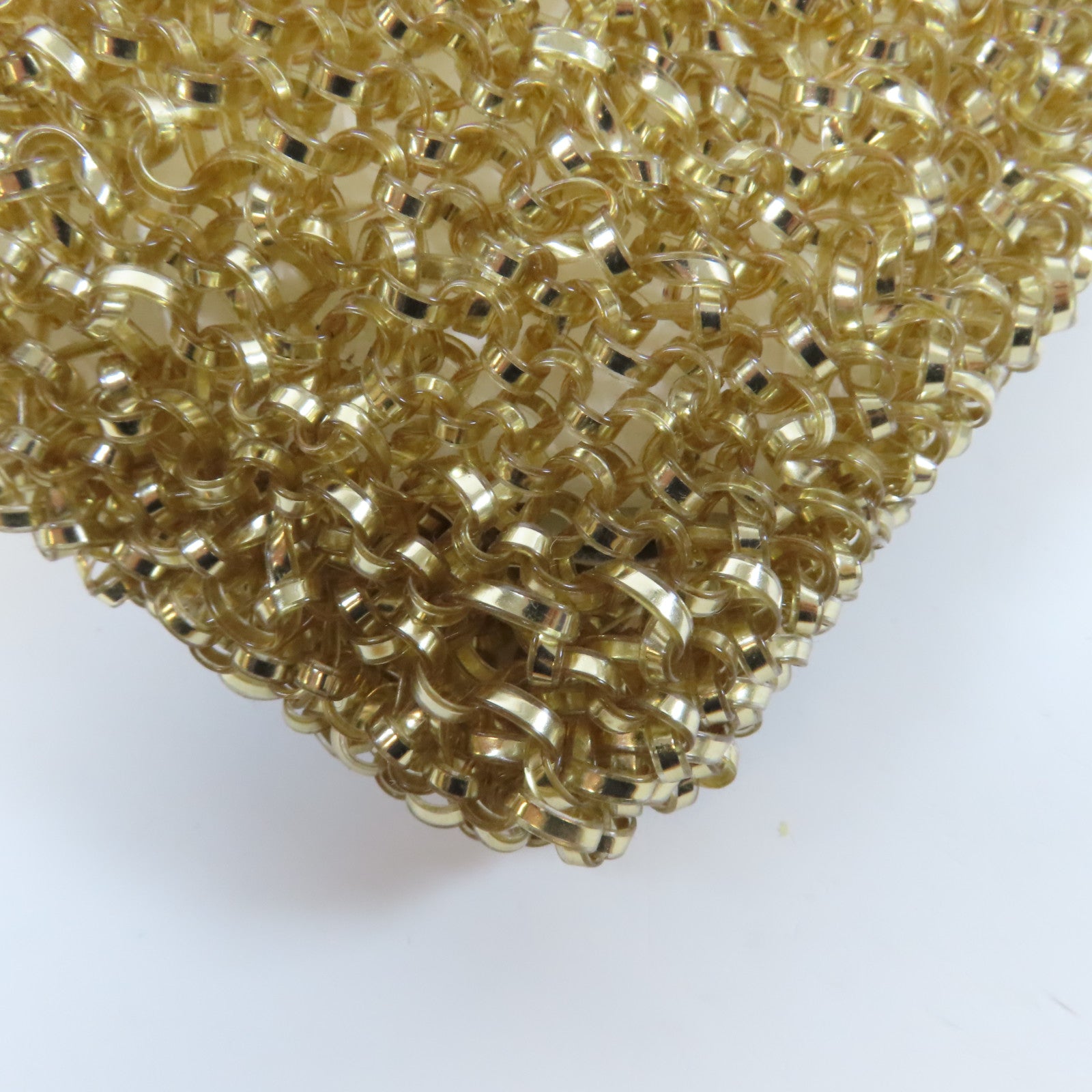 ANTEPRIMA PVC Wirebag手挽袋金色