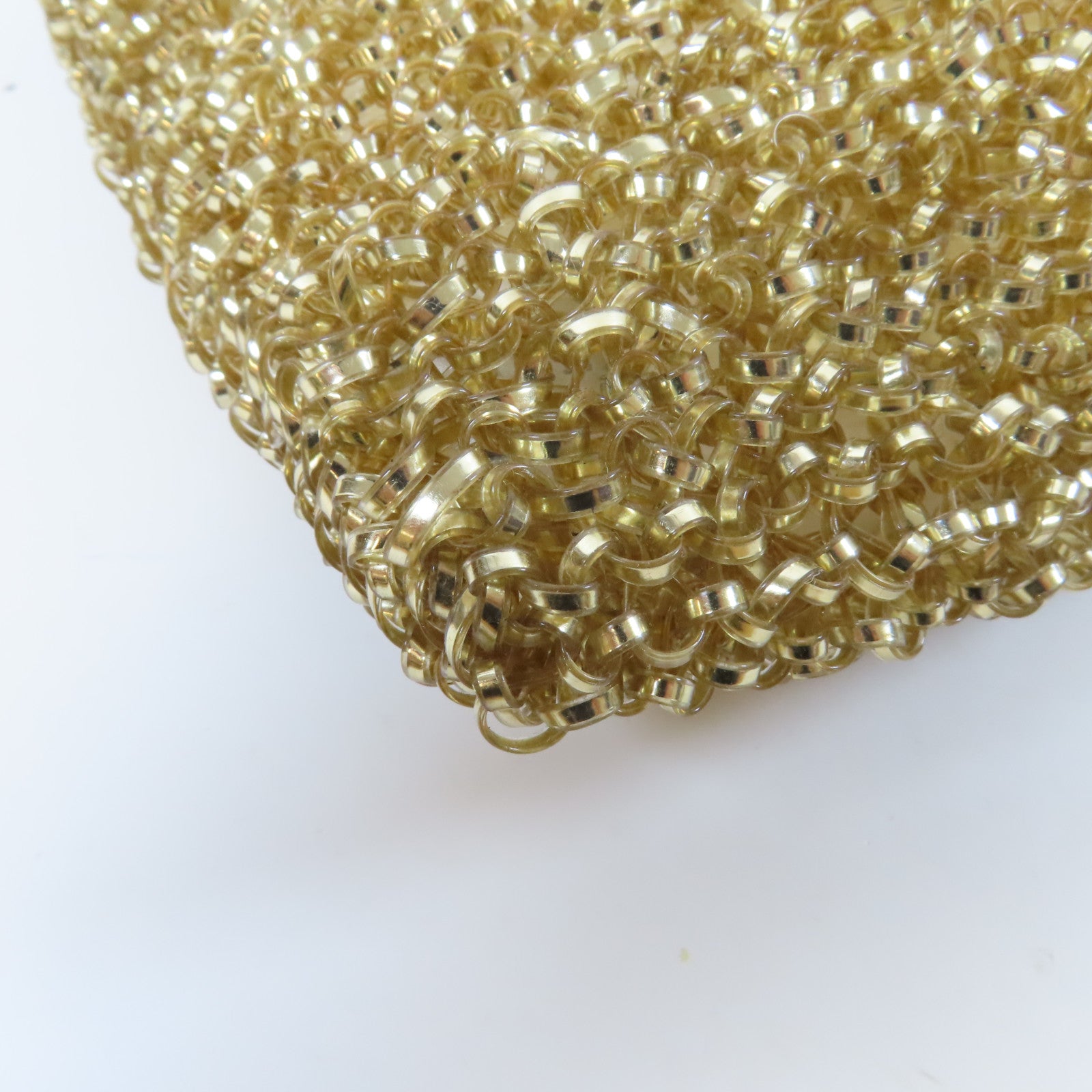 ANTEPRIMA PVC Wirebag手挽袋金色