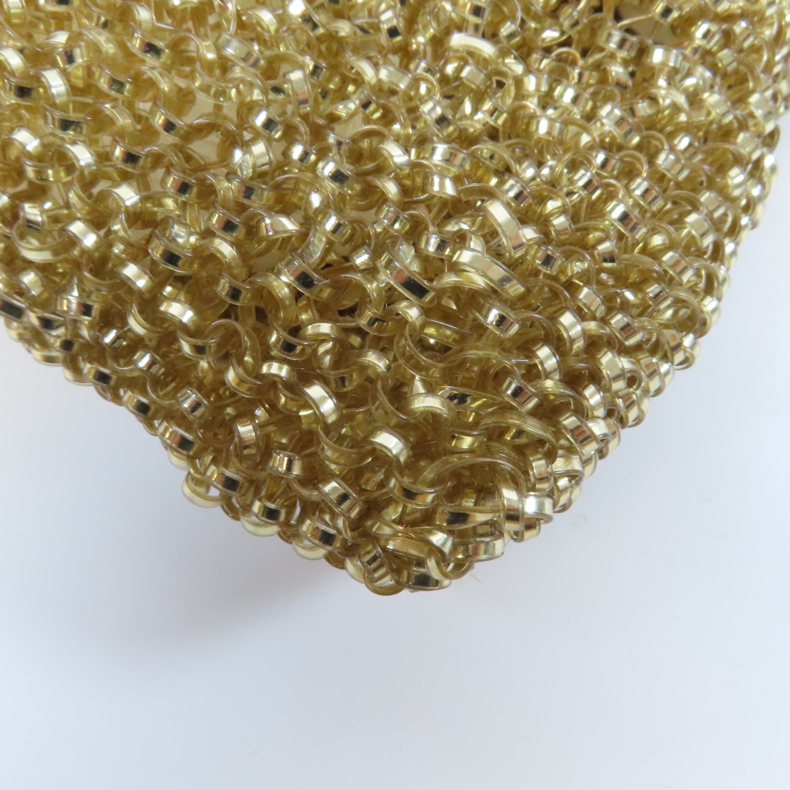 ANTEPRIMA PVC Wirebag手挽袋金色