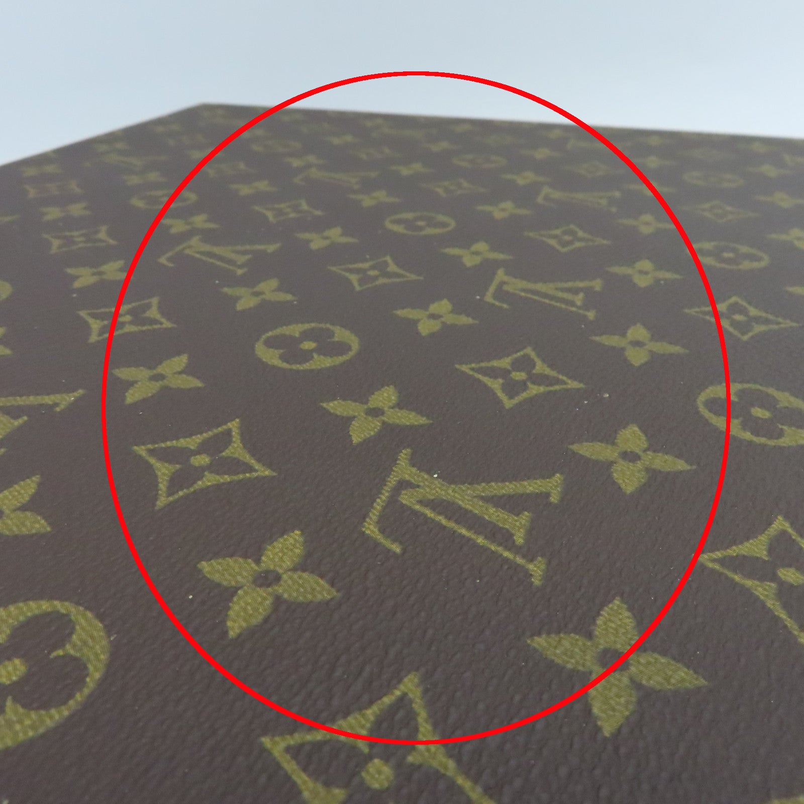 LOUIS VUITTON Monogram Valise President Briefcase Gold Buckle Bag Brown