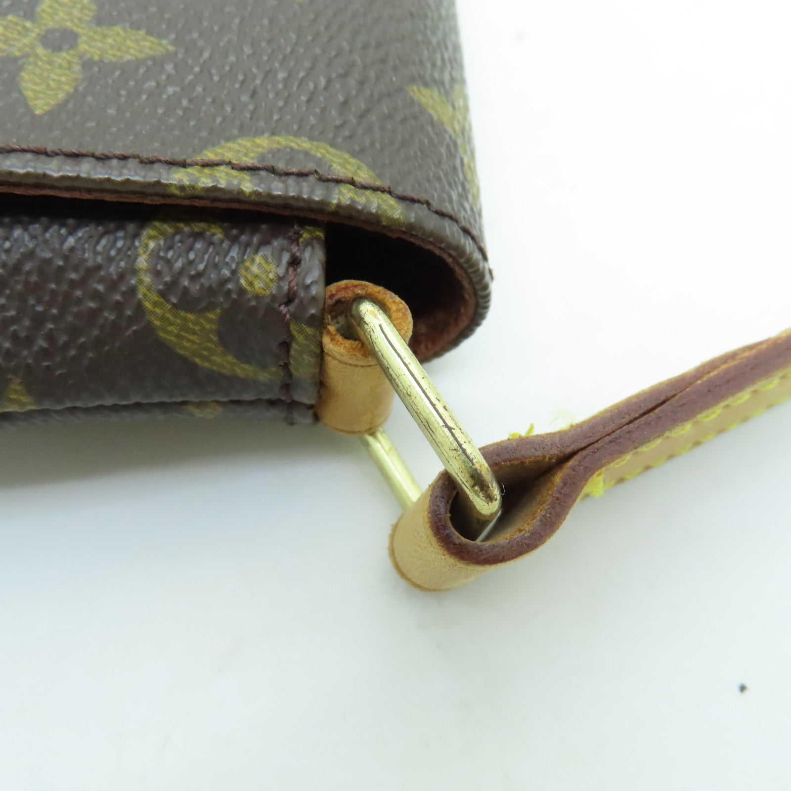LOUIS VUITTON Monogram Musette Tango金扣肩背袋棕色