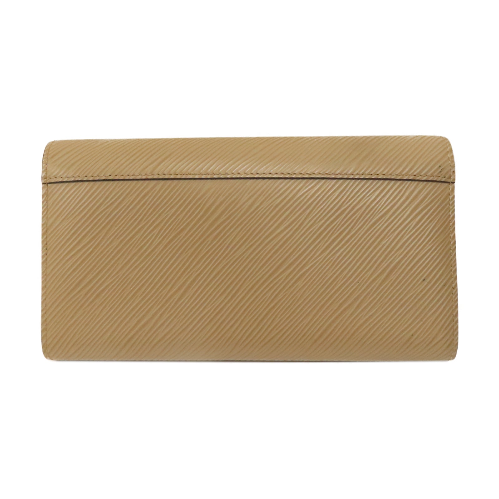 LOUIS VUITTON Epi Twist Wallet金扣長錢包啡色