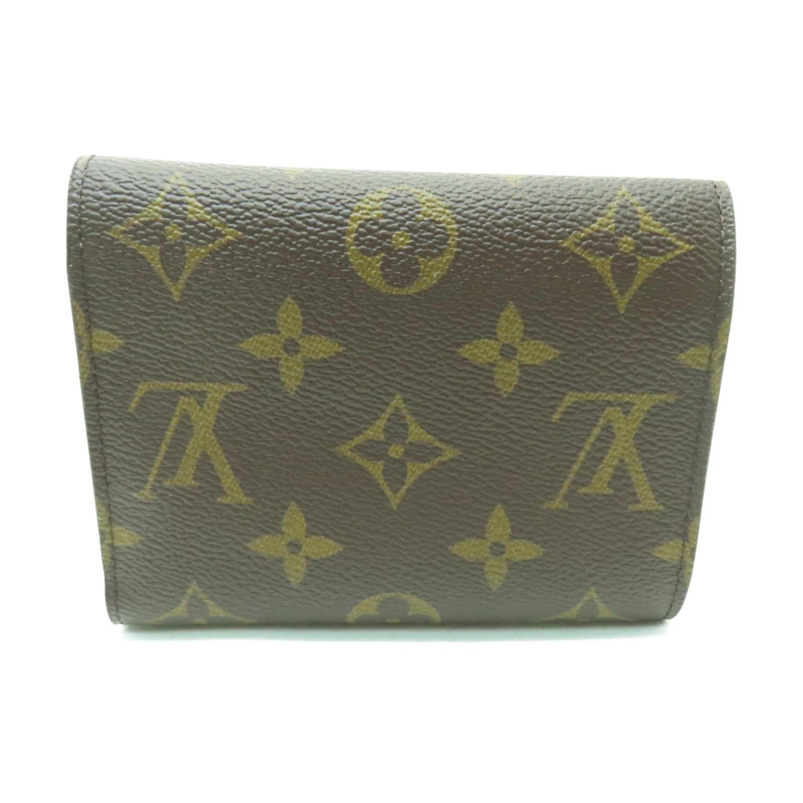 LOUIS VUITTON Monogram Victorine Wallet金扣錢包棕色