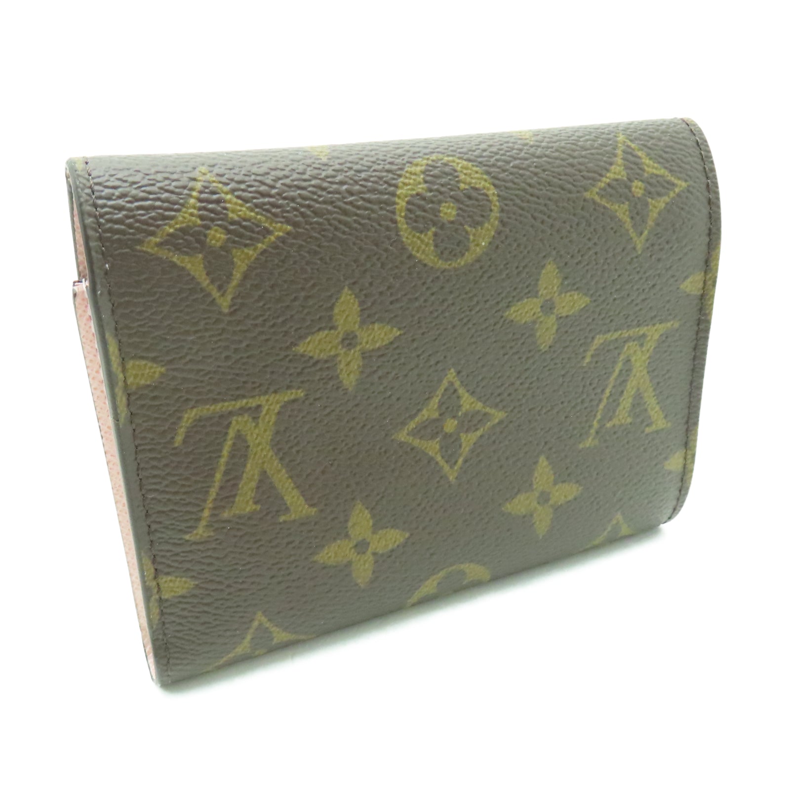 LOUIS VUITTON Monogram Victorine Wallet金扣錢包棕色