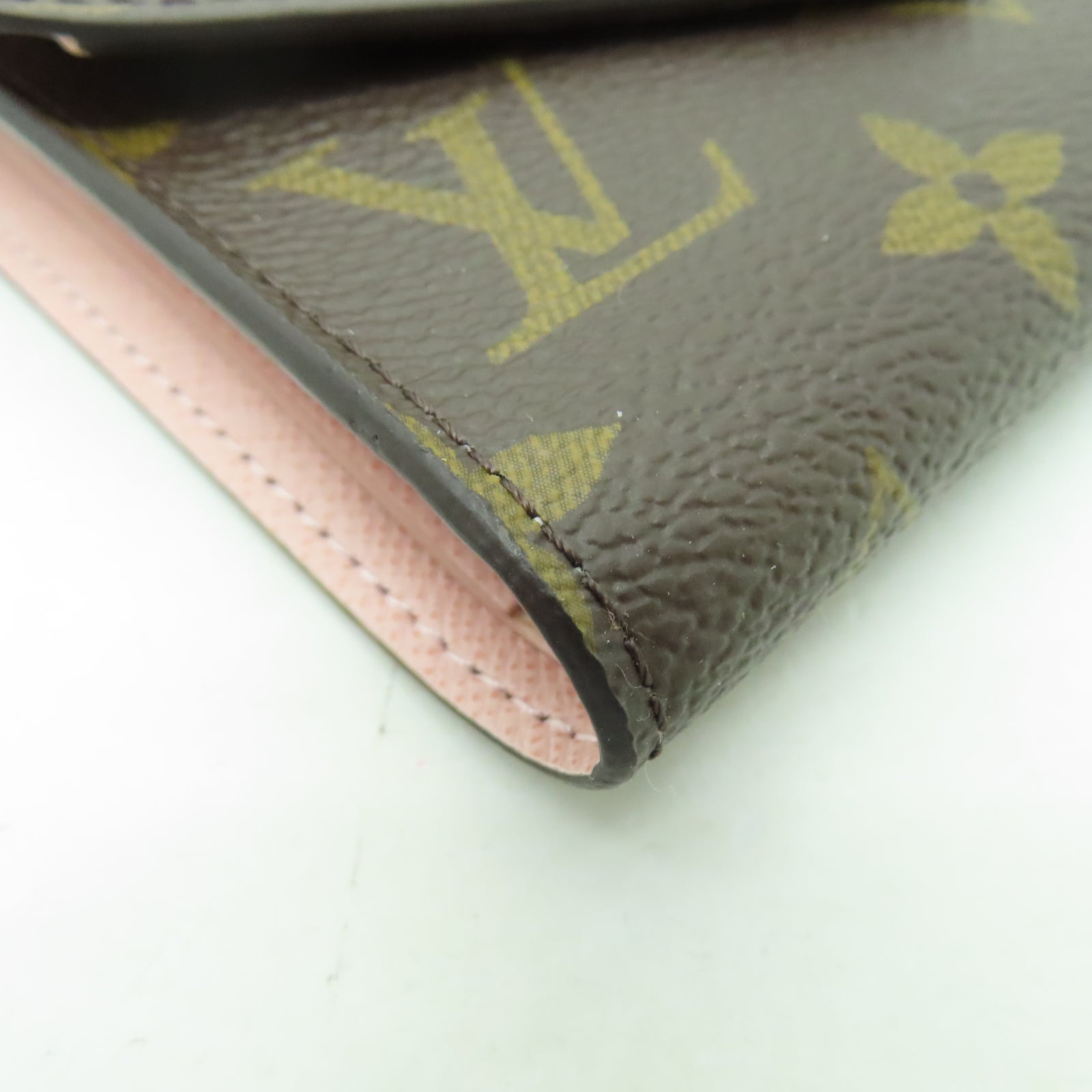 LOUIS VUITTON Monogram Victorine Wallet金扣錢包棕色
