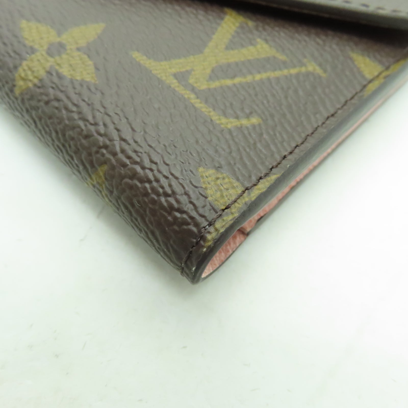 LOUIS VUITTON Monogram Victorine Wallet金扣錢包棕色