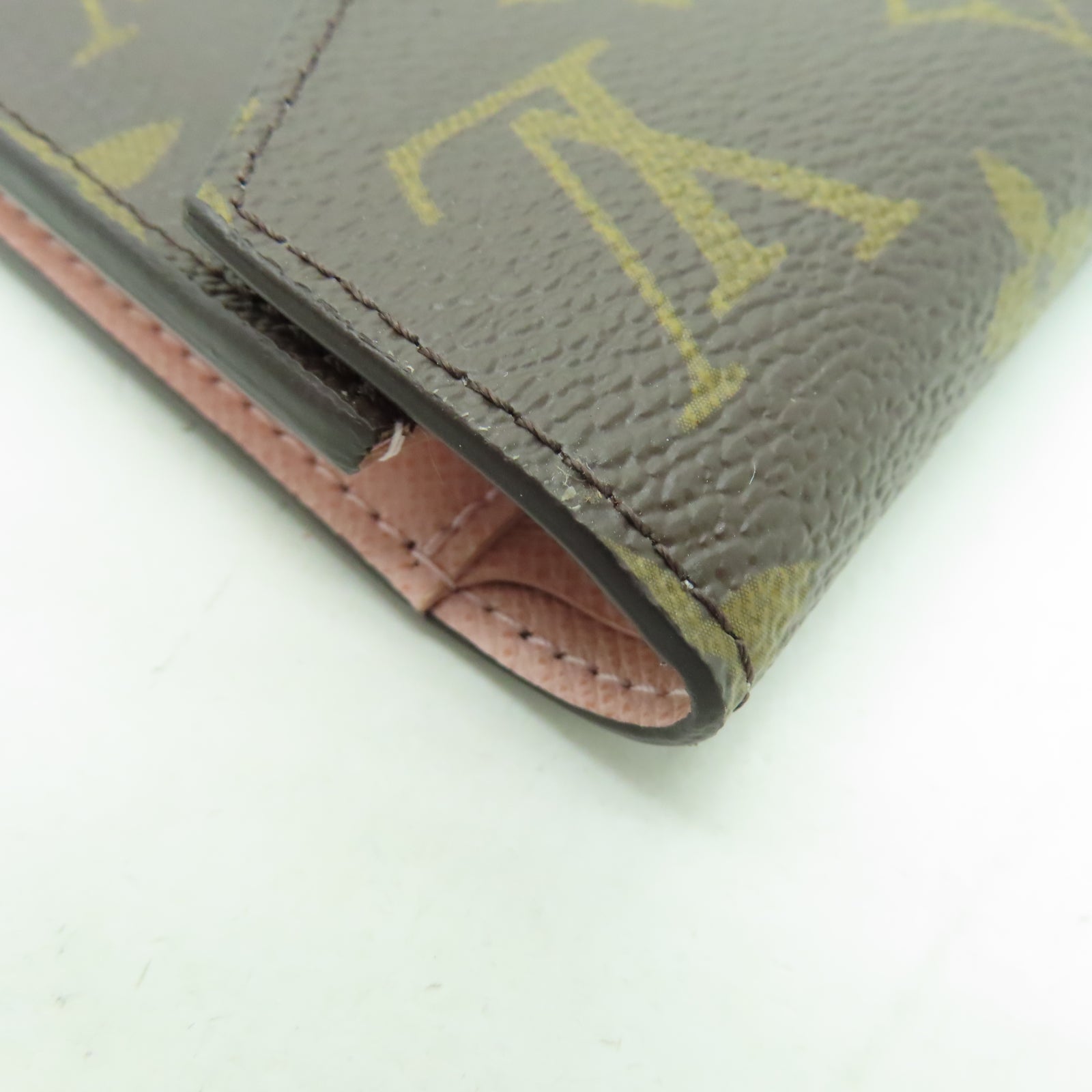 LOUIS VUITTON Monogram Victorine Wallet金扣錢包棕色