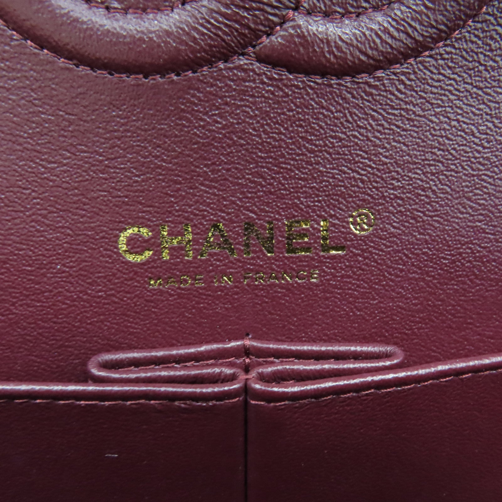 CHANEL 菱格Caviar皮革Classic 25金扣鏈帶肩背袋黑色