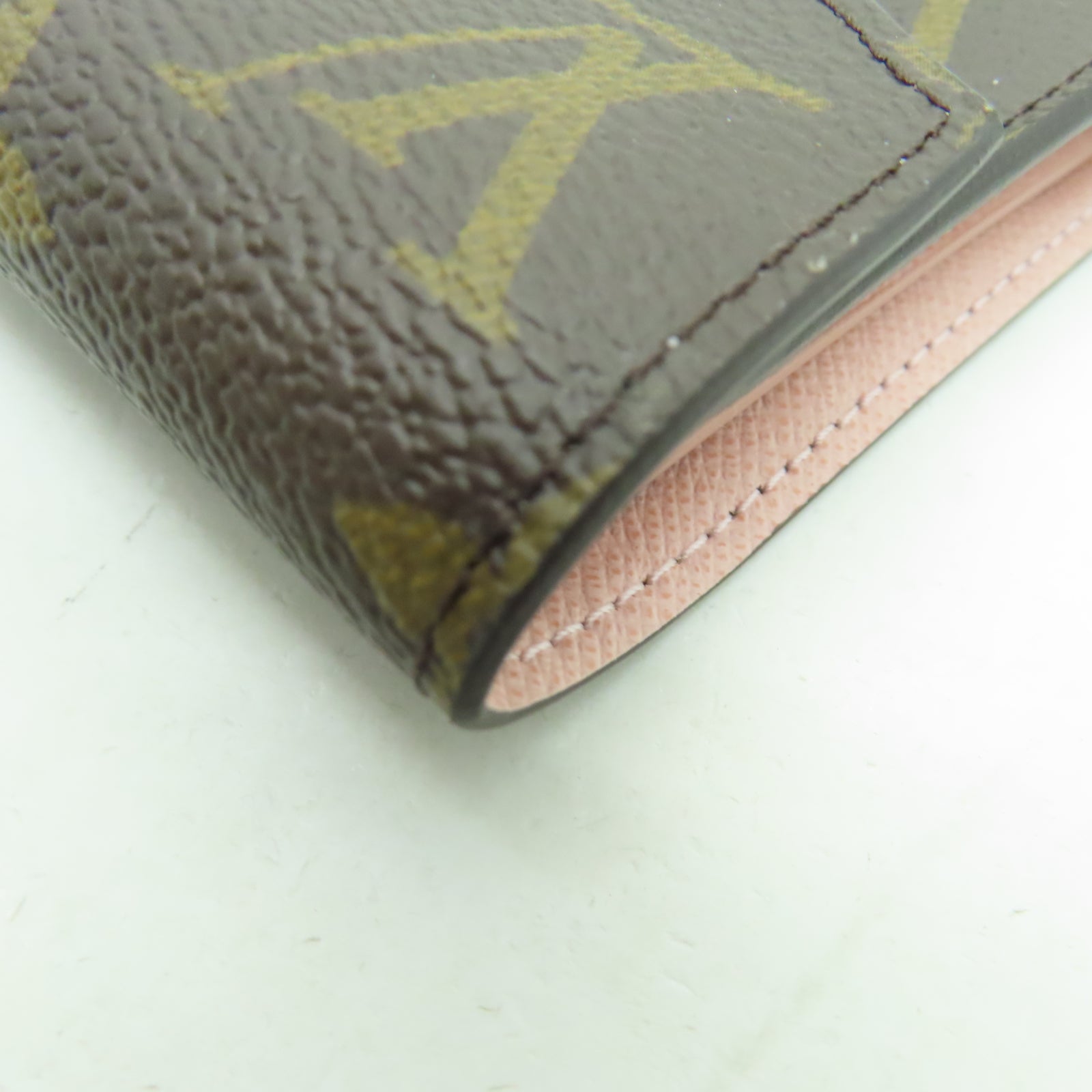 LOUIS VUITTON Monogram Victorine Wallet金扣錢包棕色