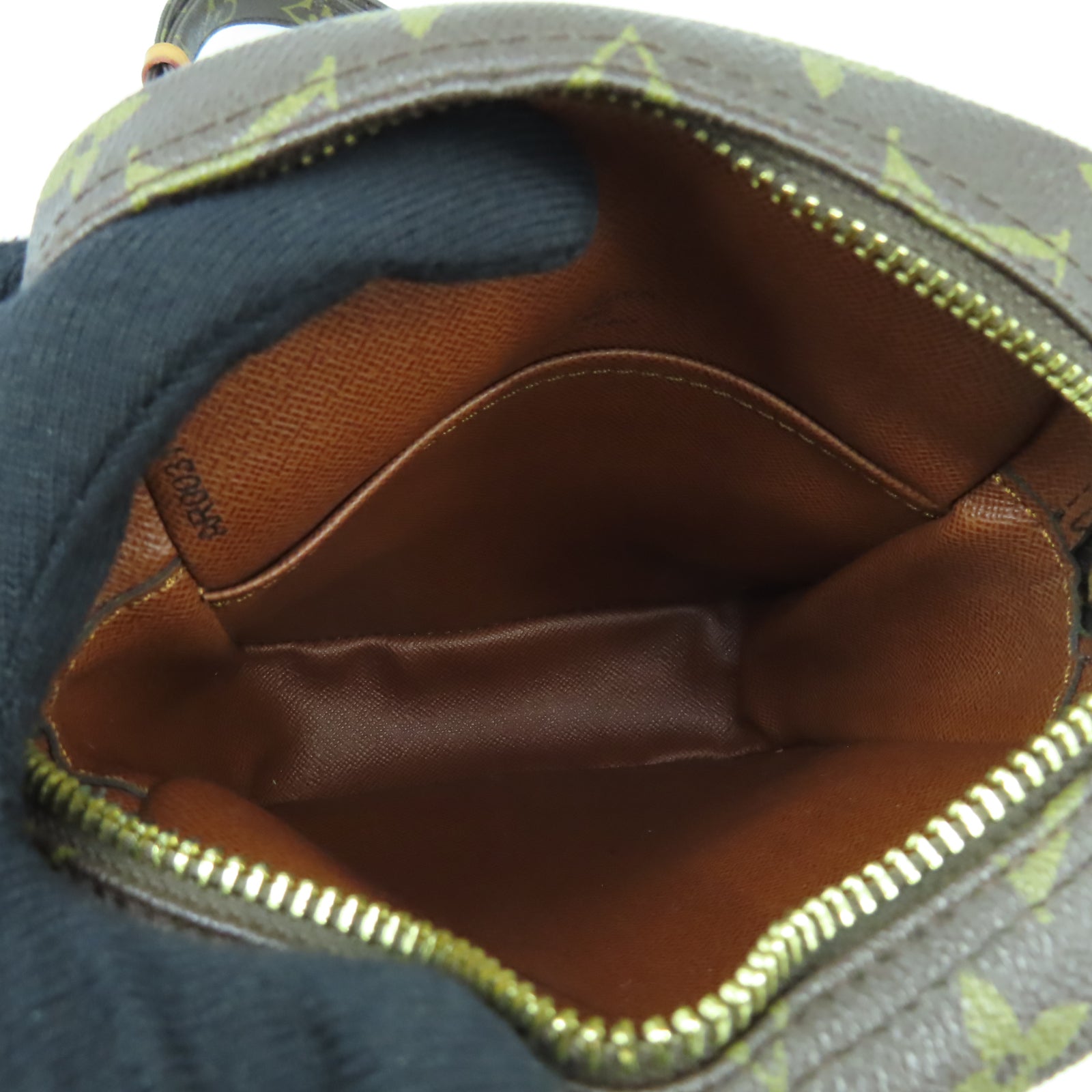 LOUIS VUITTON Monogram Danube金扣肩背袋啡色
