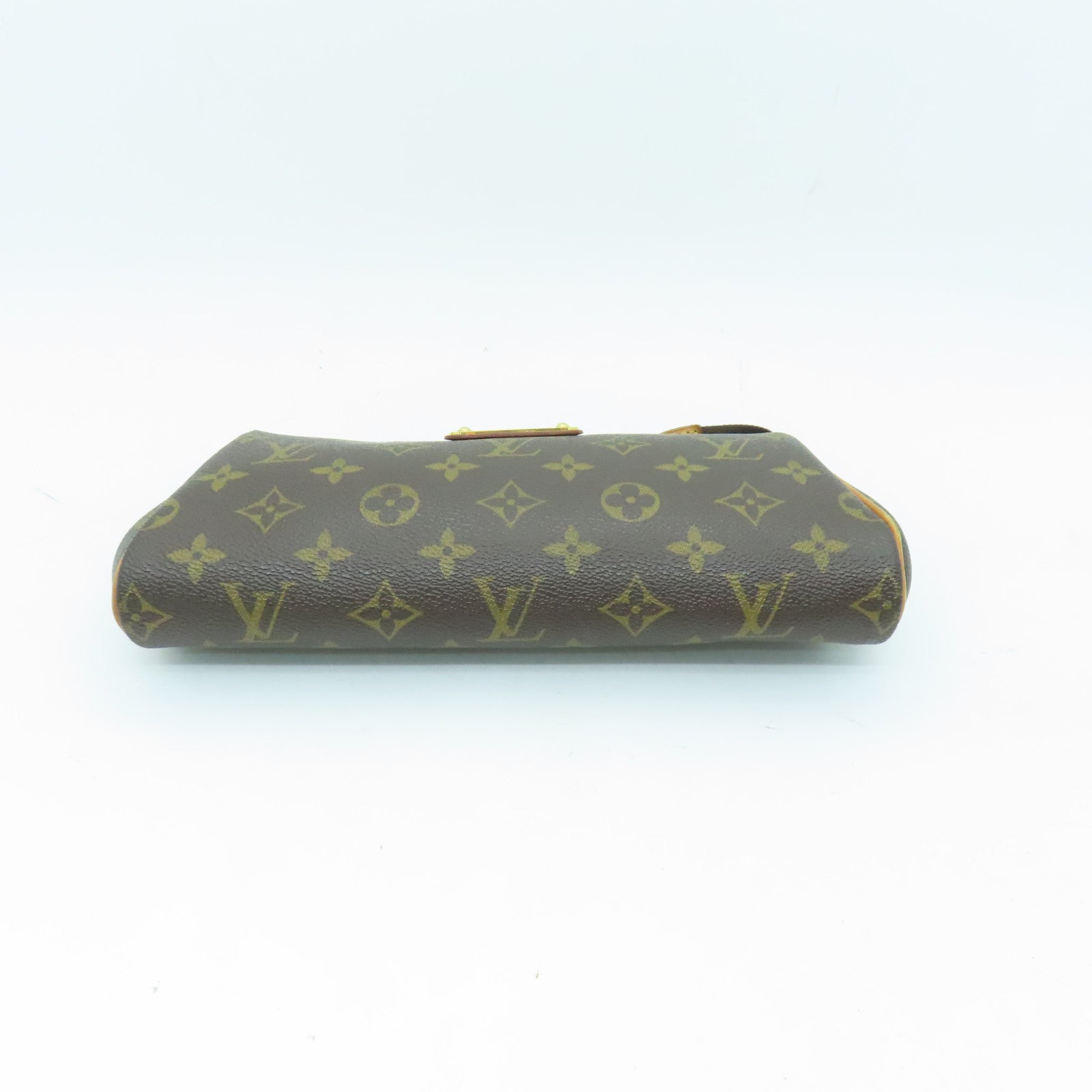 LOUIS VUITTON Monogram Eva金扣手挽肩背兩用袋啡色