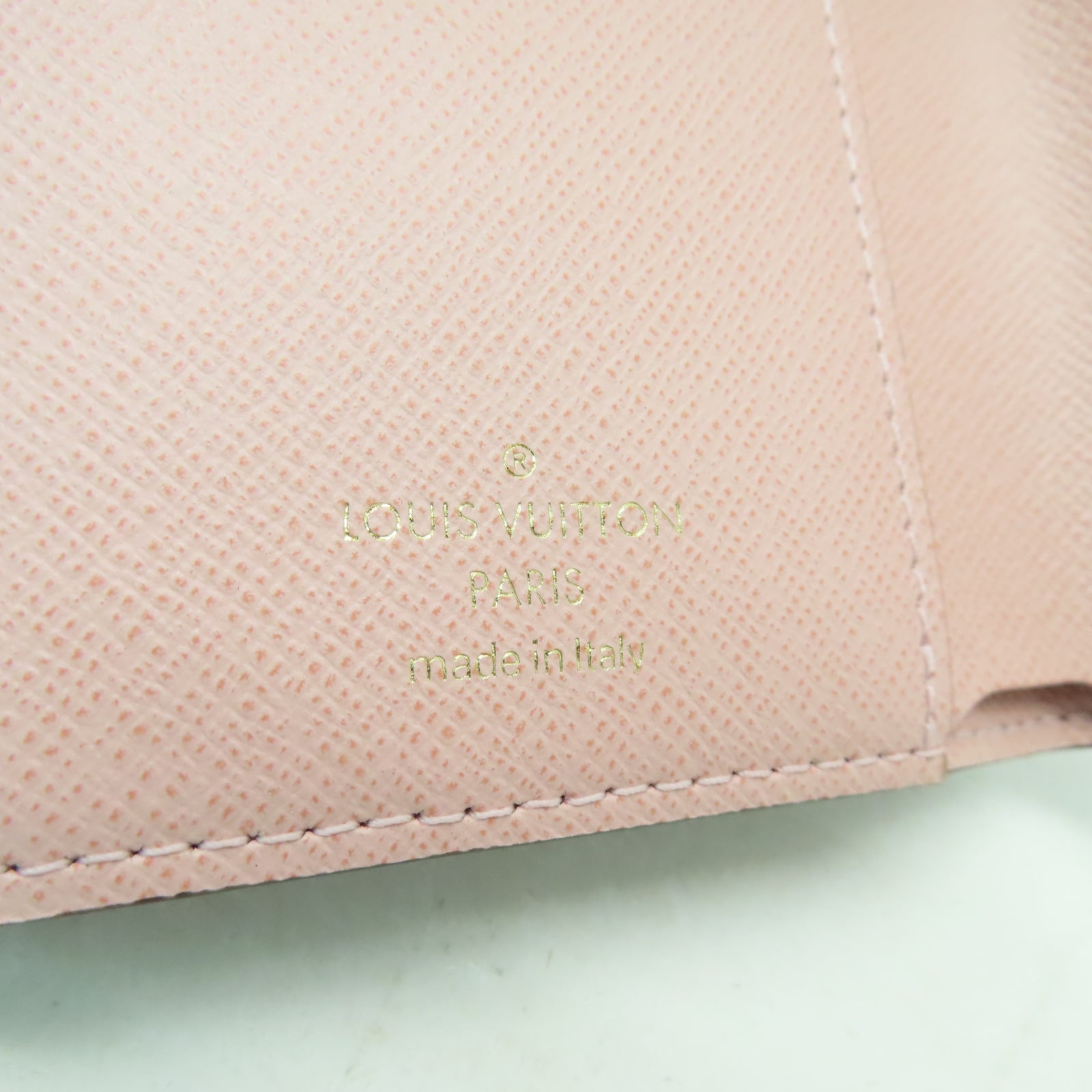 LOUIS VUITTON Monogram Victorine Wallet金扣錢包棕色