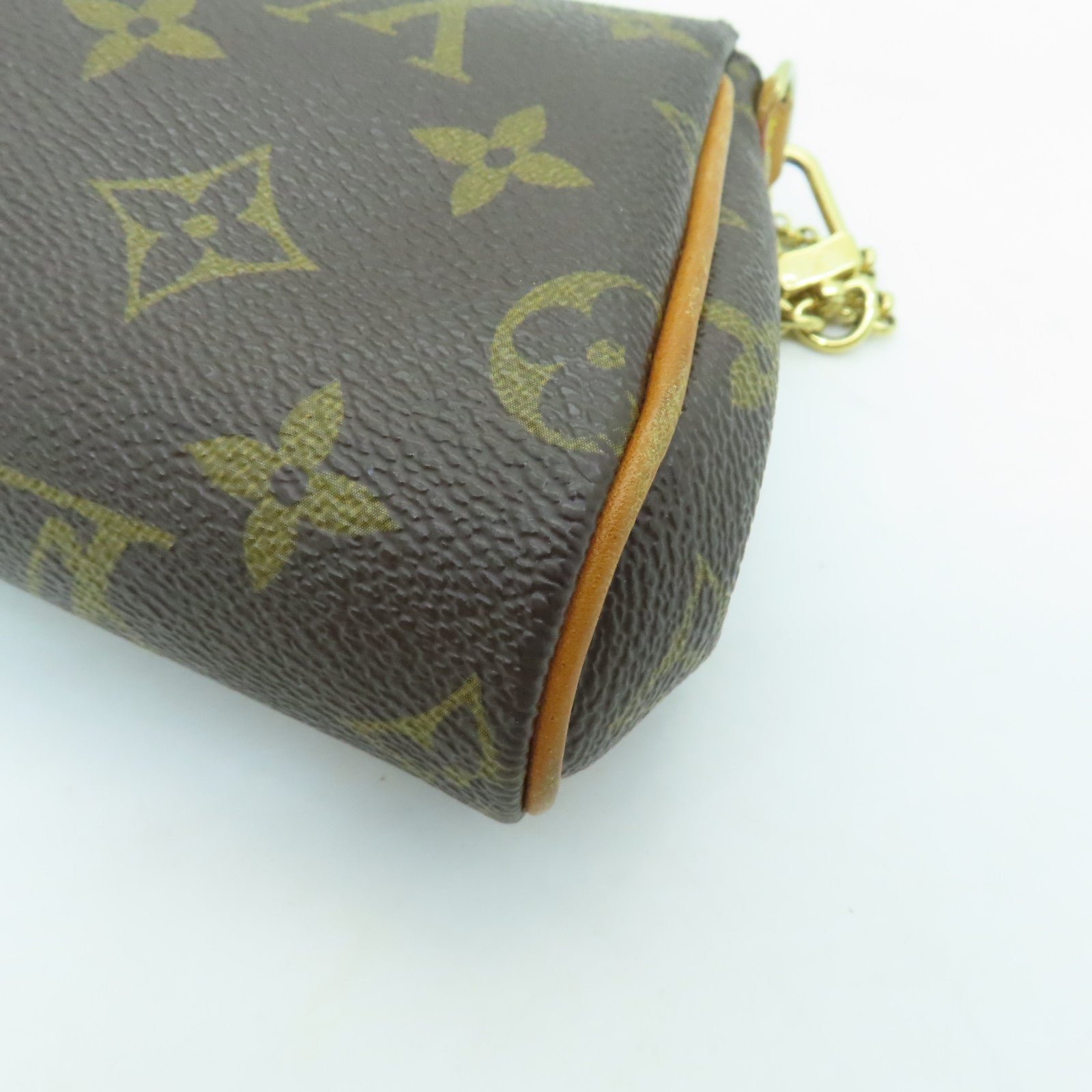 LOUIS VUITTON Monogram Eva金扣手挽肩背兩用袋啡色