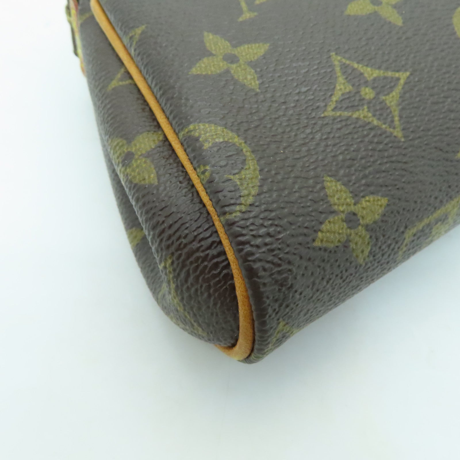 LOUIS VUITTON Monogram Eva金扣手挽肩背兩用袋啡色
