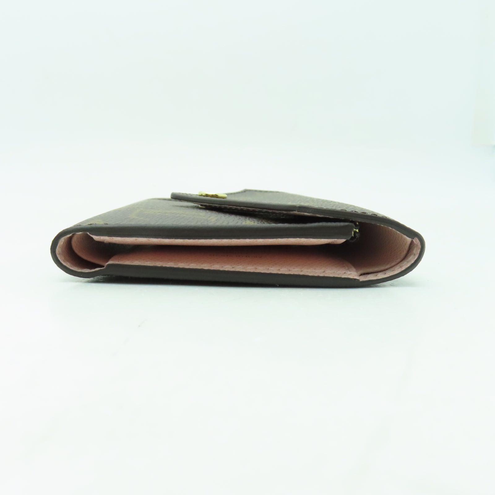 LOUIS VUITTON Monogram Victorine Wallet金扣錢包棕色
