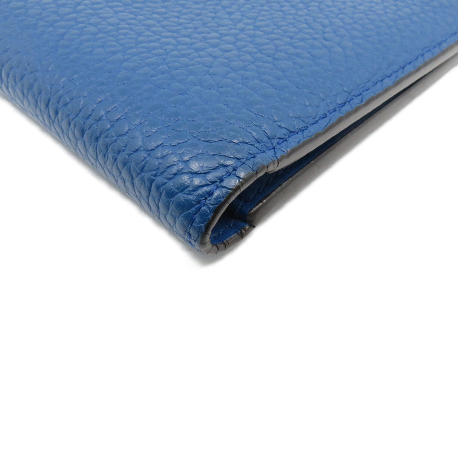 LOUIS VUITTON 【激減優惠】牛皮皮革Wallet錢包藍色