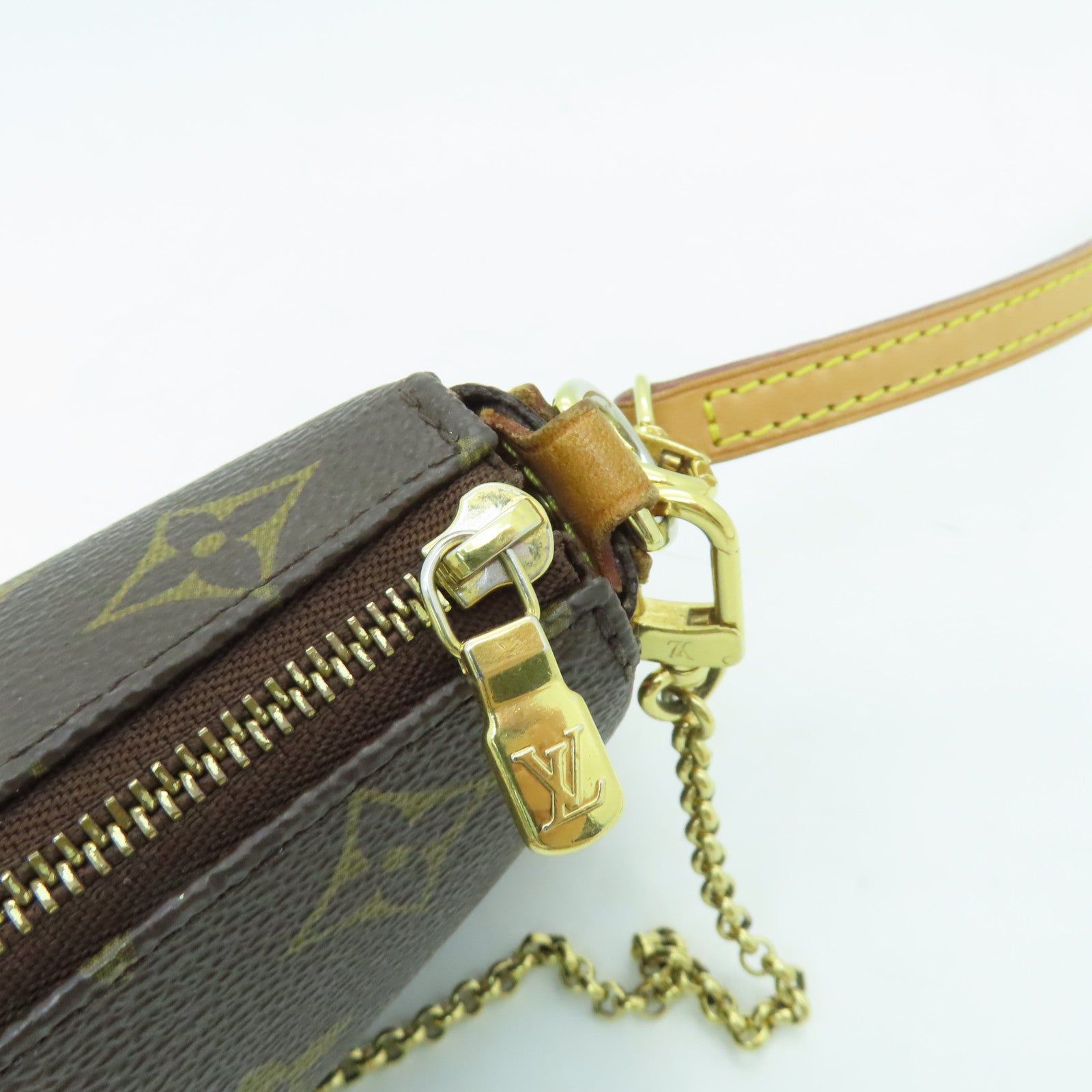 LOUIS VUITTON Monogram Eva金扣手挽肩背兩用袋啡色