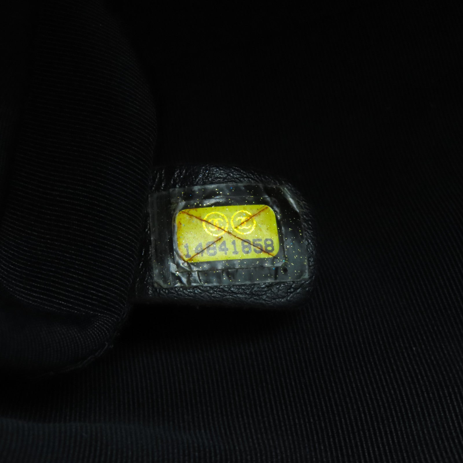 CHANEL 【激減優惠】牛皮皮革Chain Shoulder銀扣肩背袋黑色