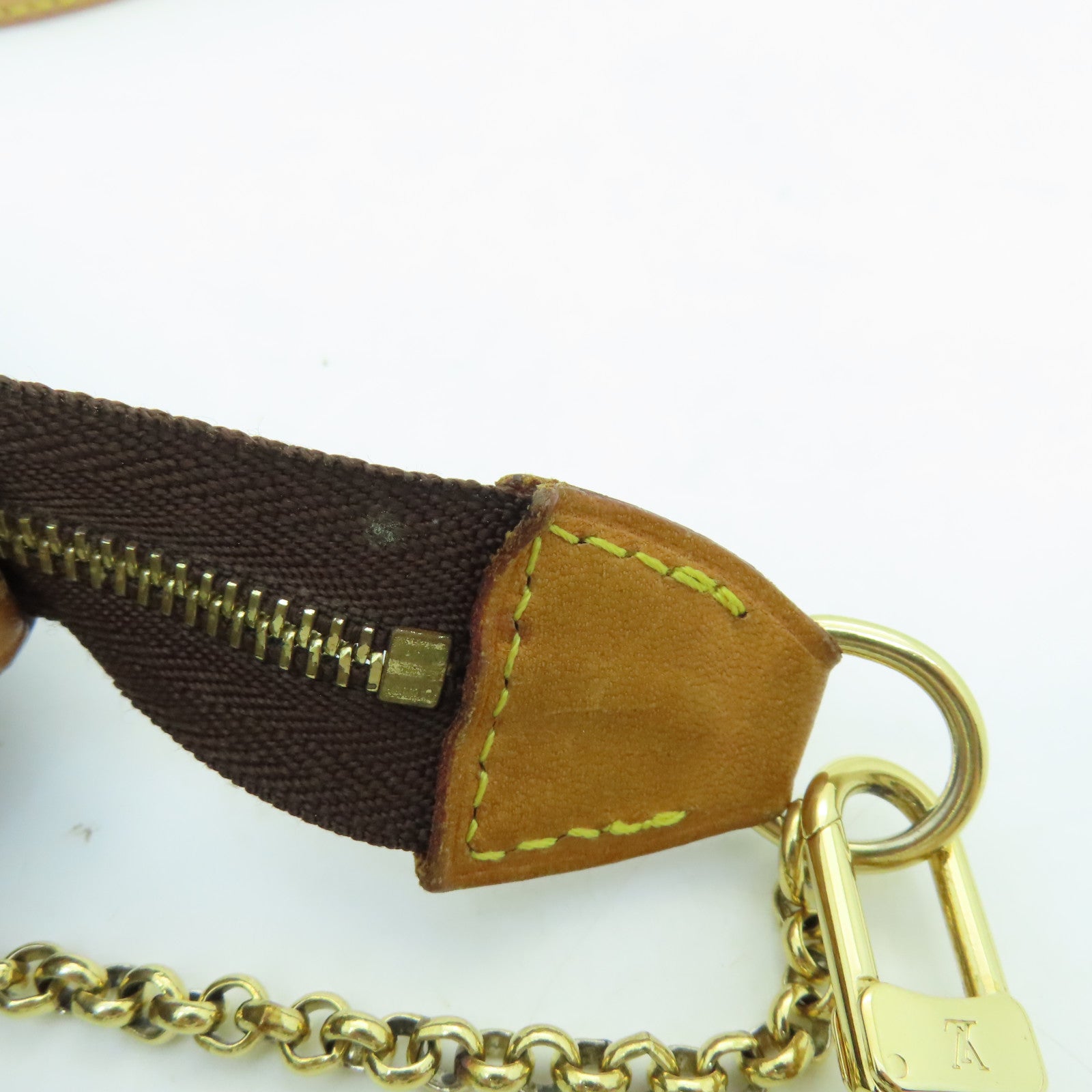 LOUIS VUITTON Monogram Eva金扣手挽肩背兩用袋啡色