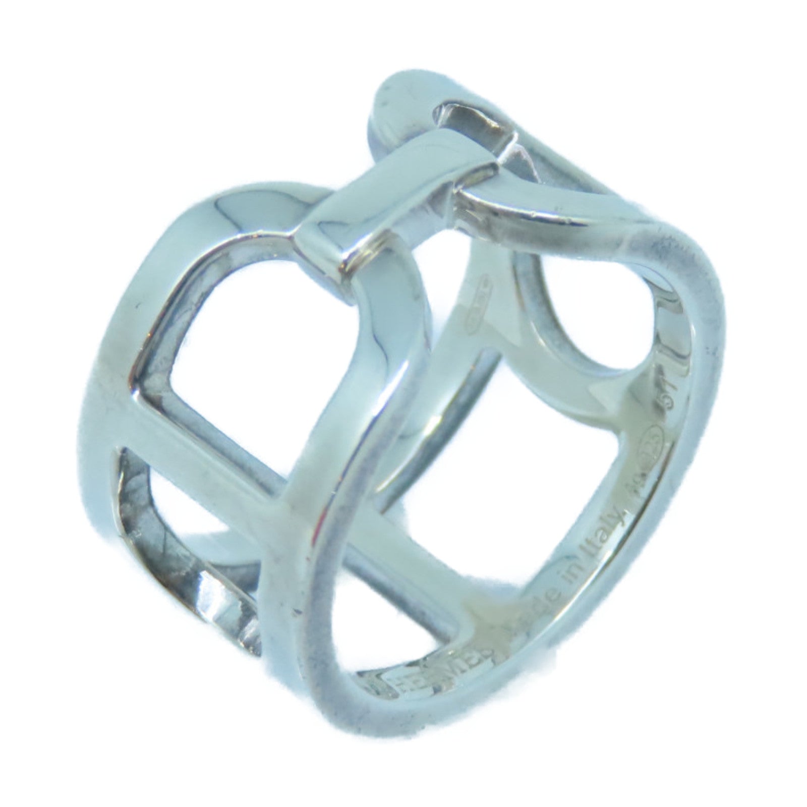 HERMES 925纯银Ring戒指US#5.75Hermes#51