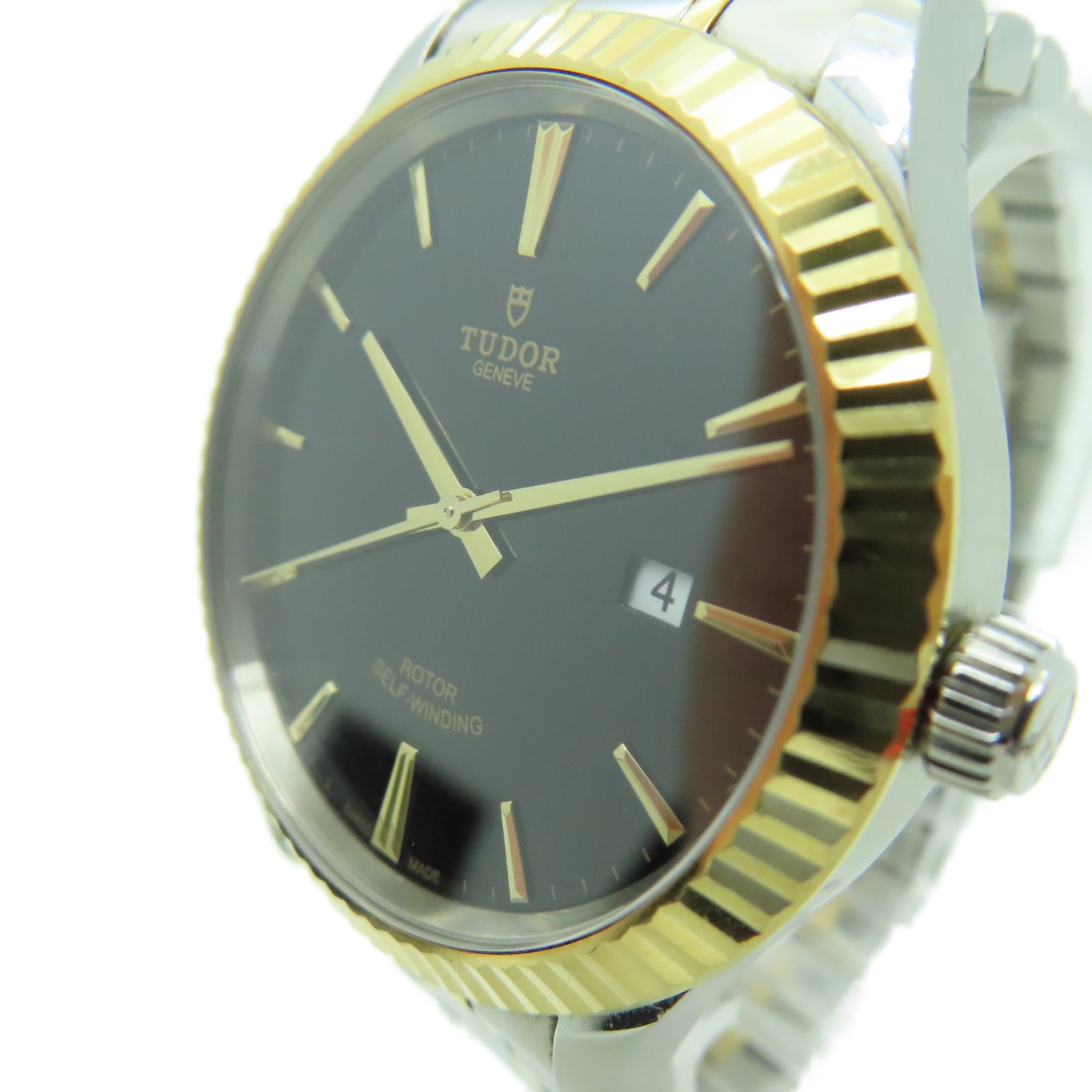 TUDOR Style不鏽鋼手錶自動機芯黑色