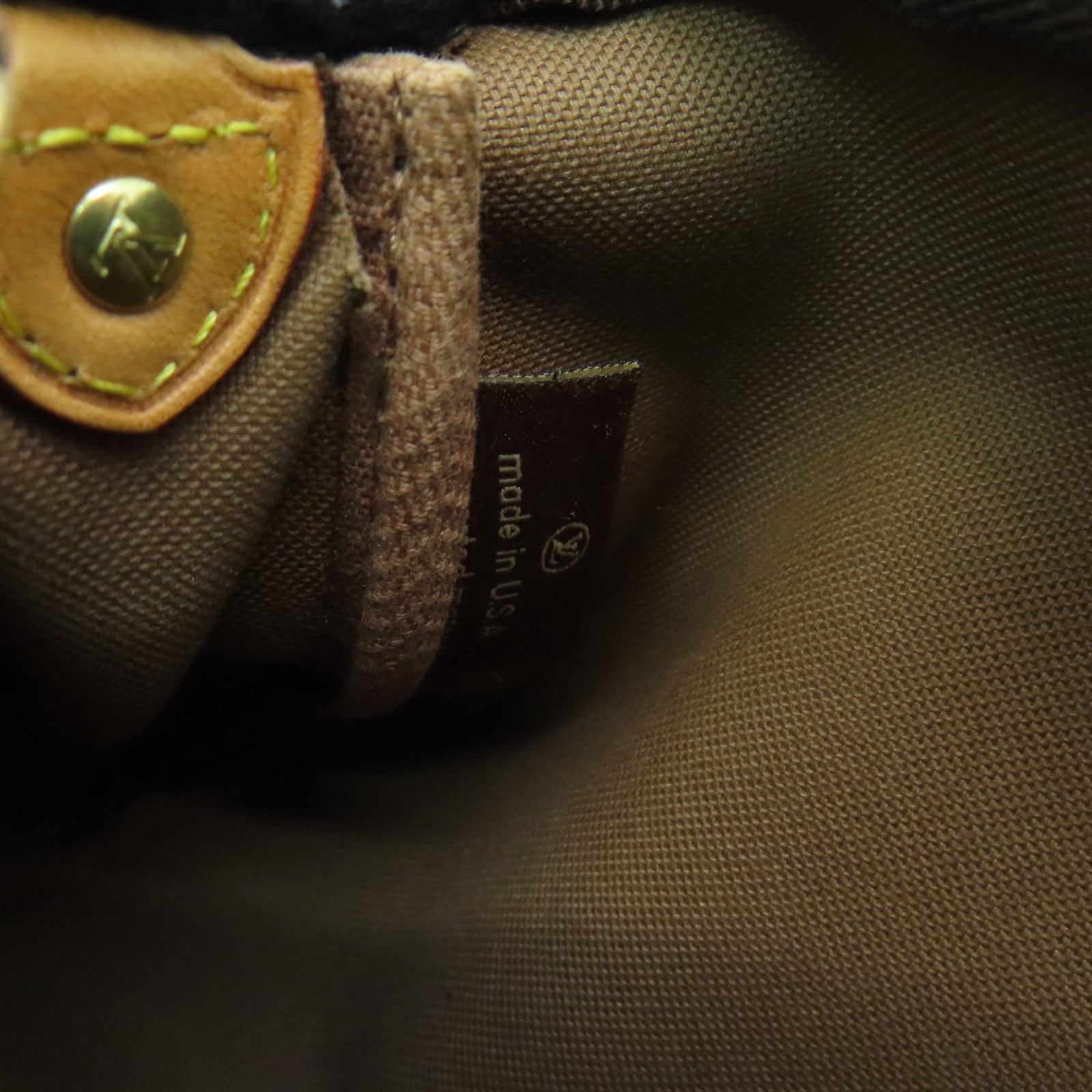 LOUIS VUITTON Monogram Eva金扣手挽肩背兩用袋啡色
