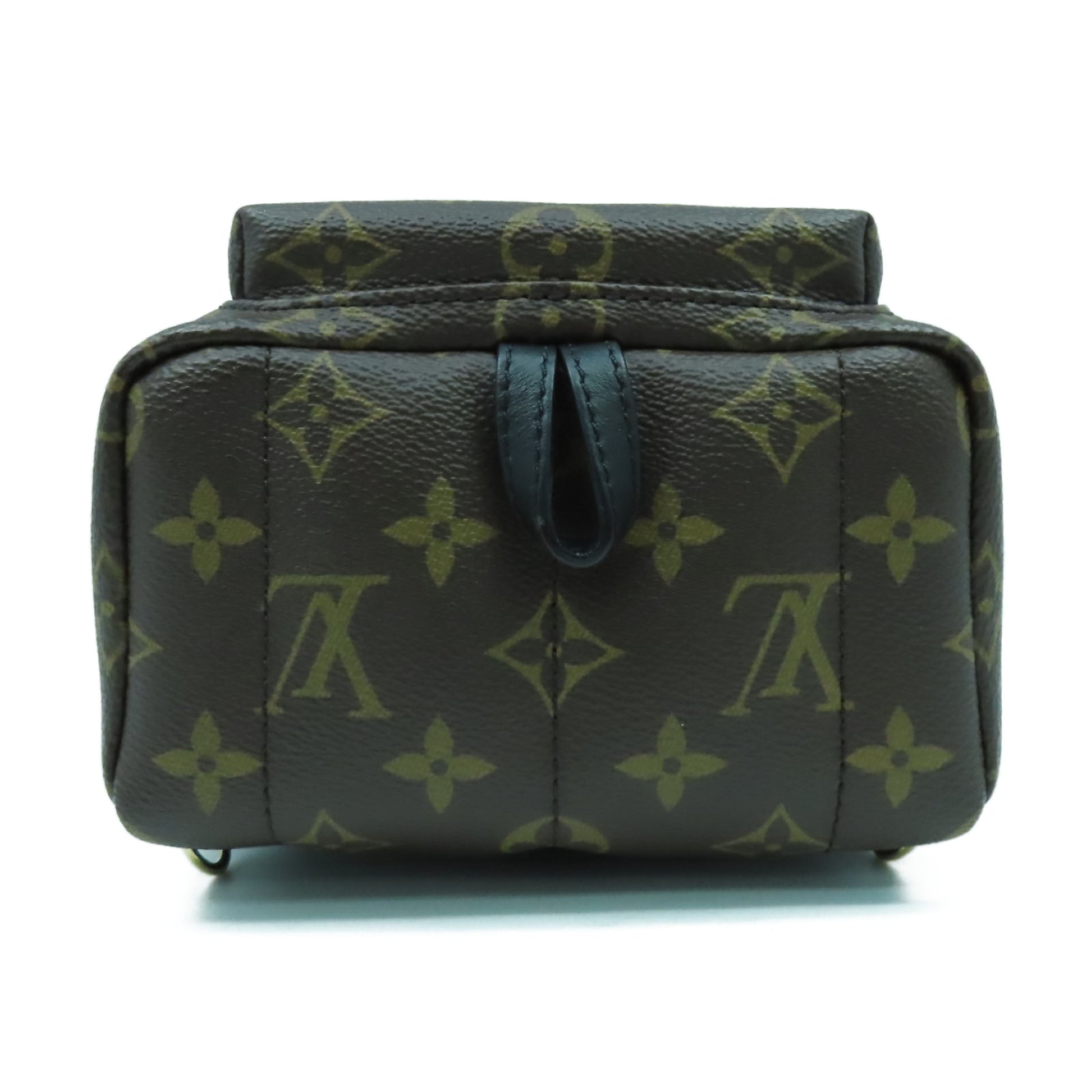 LOUIS VUITTON Monogram Palm Spring Mini金扣背包啡色