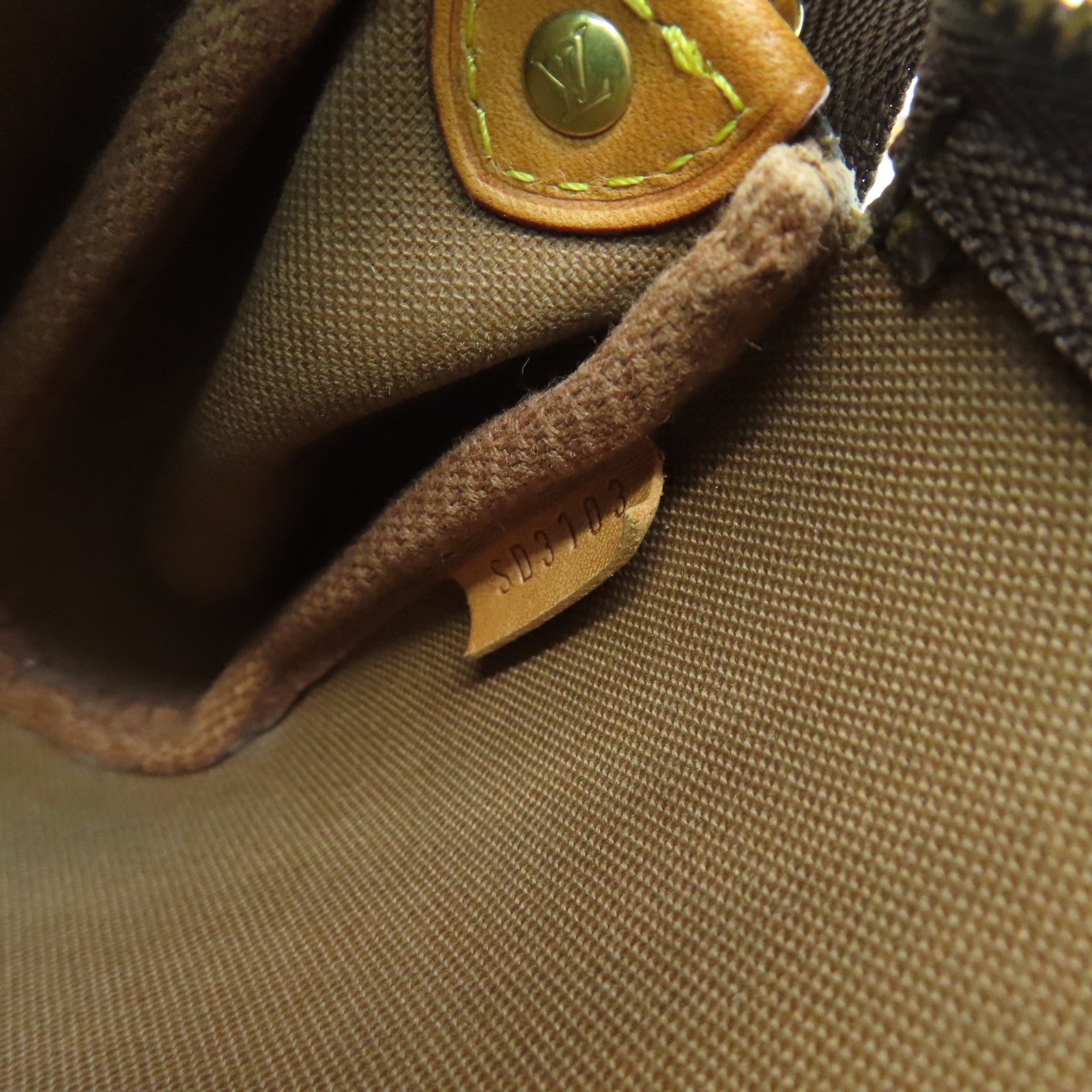 LOUIS VUITTON Monogram Eva金扣手挽肩背兩用袋啡色