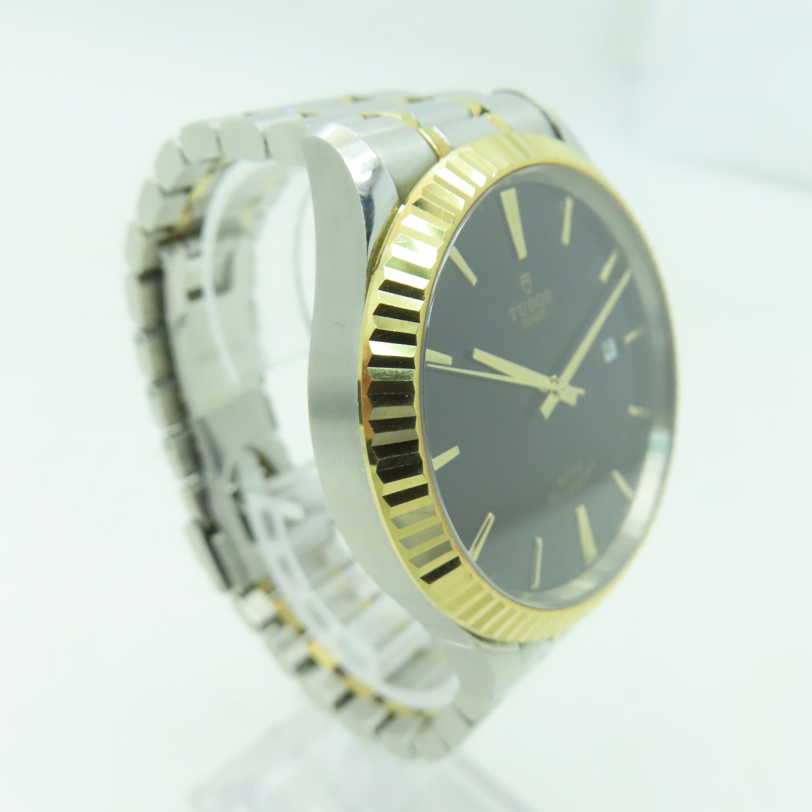 TUDOR Style不鏽鋼手錶自動機芯黑色