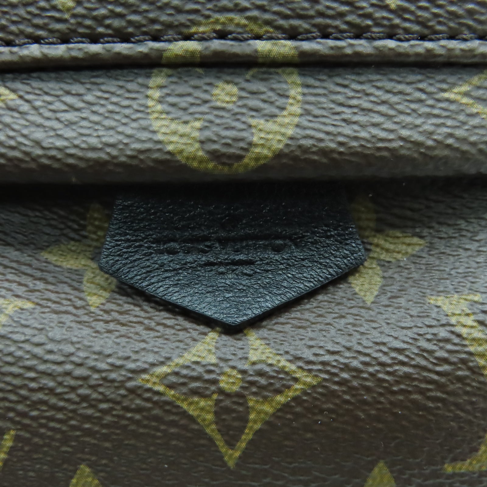 LOUIS VUITTON Monogram Palm Spring Mini金扣背包啡色