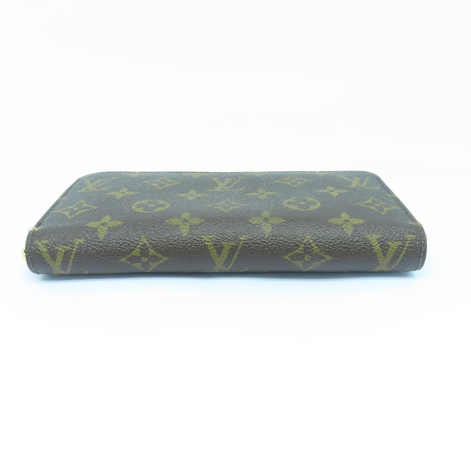 LOUIS VUITTON Monogram Zipped Long Wallet金扣长钱包啡色
