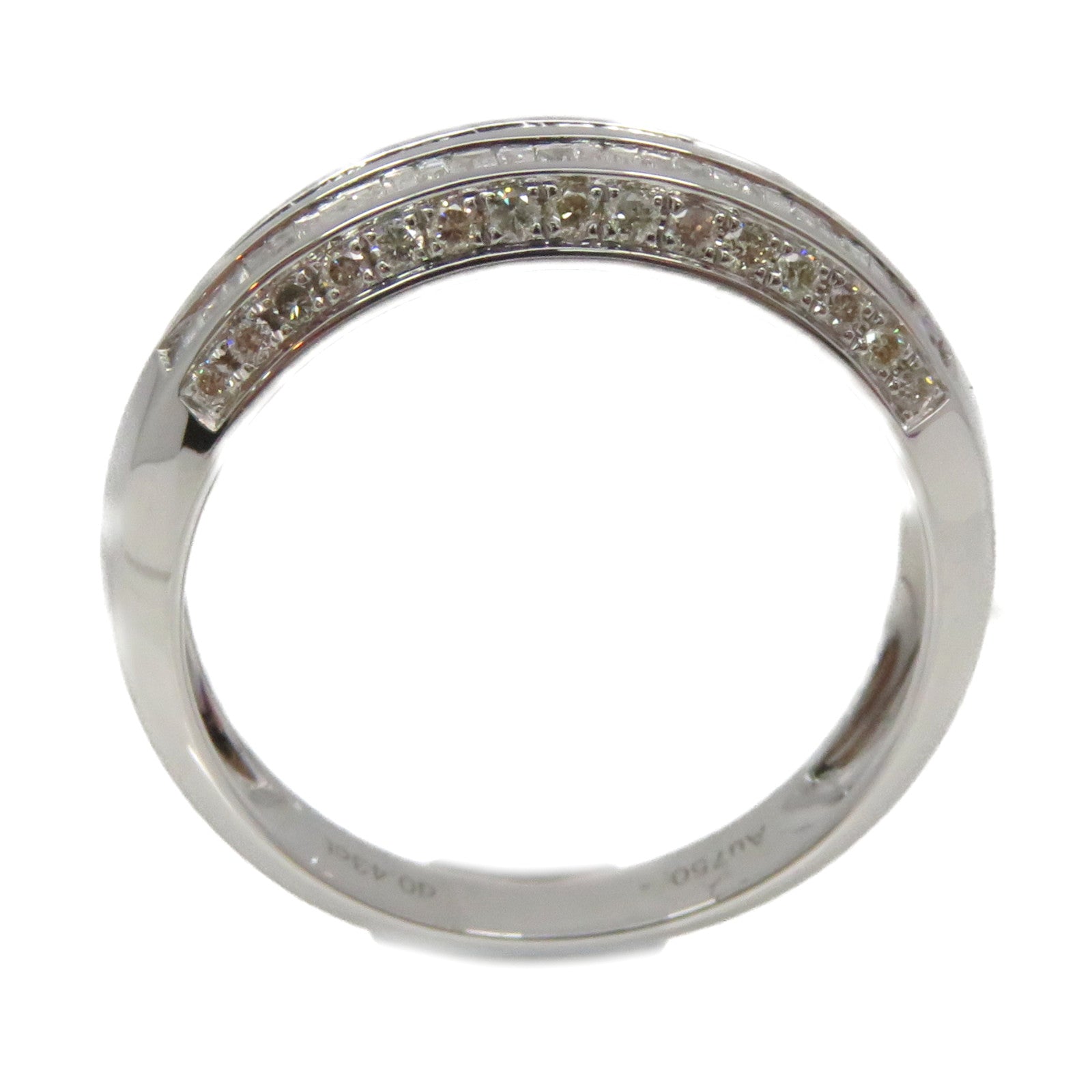 JEWELRY 18K白金/0.930ct鑽石Diamond Ring戒指US#7.5