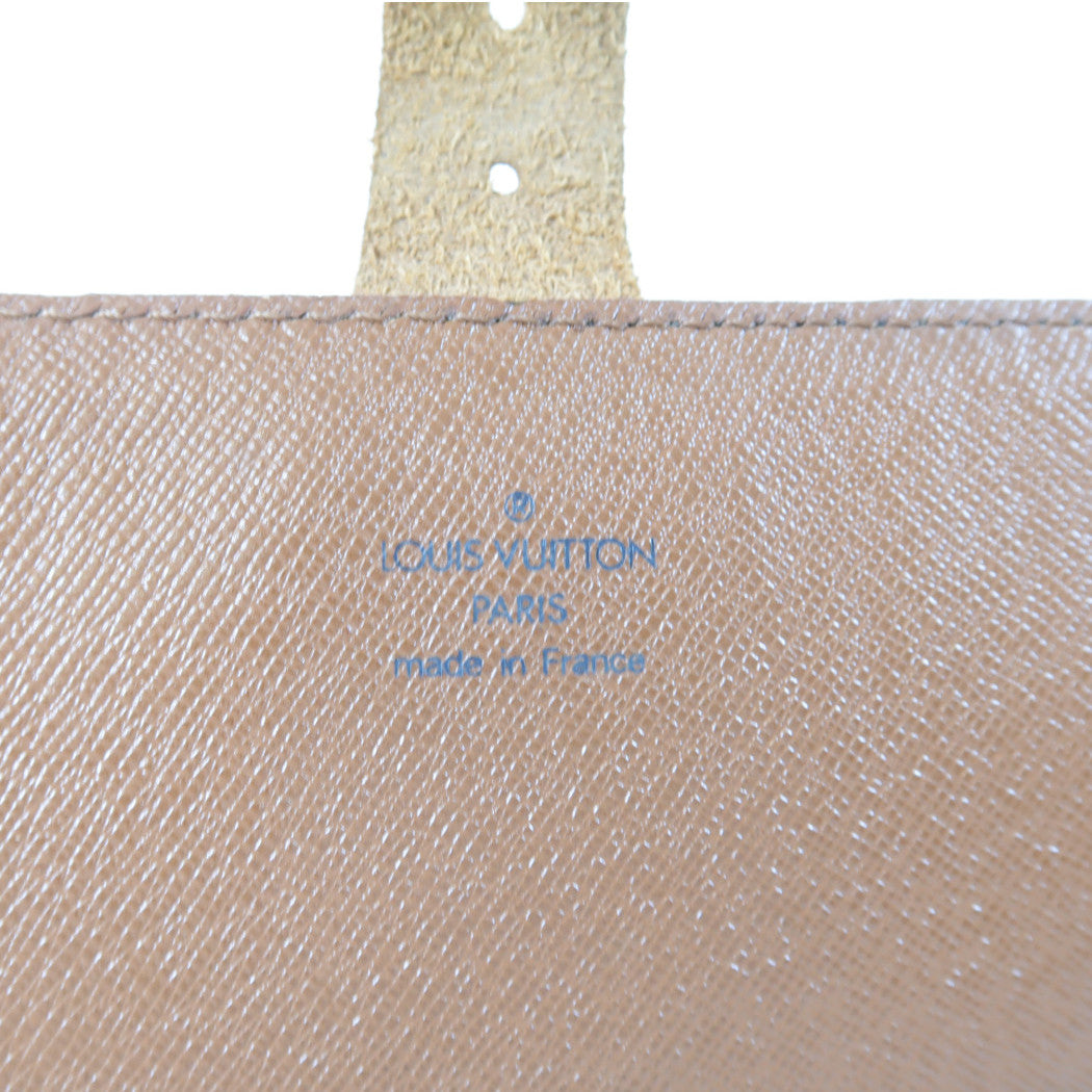 LOUIS VUITTON Monogram Cartouchiere金扣肩背袋啡色