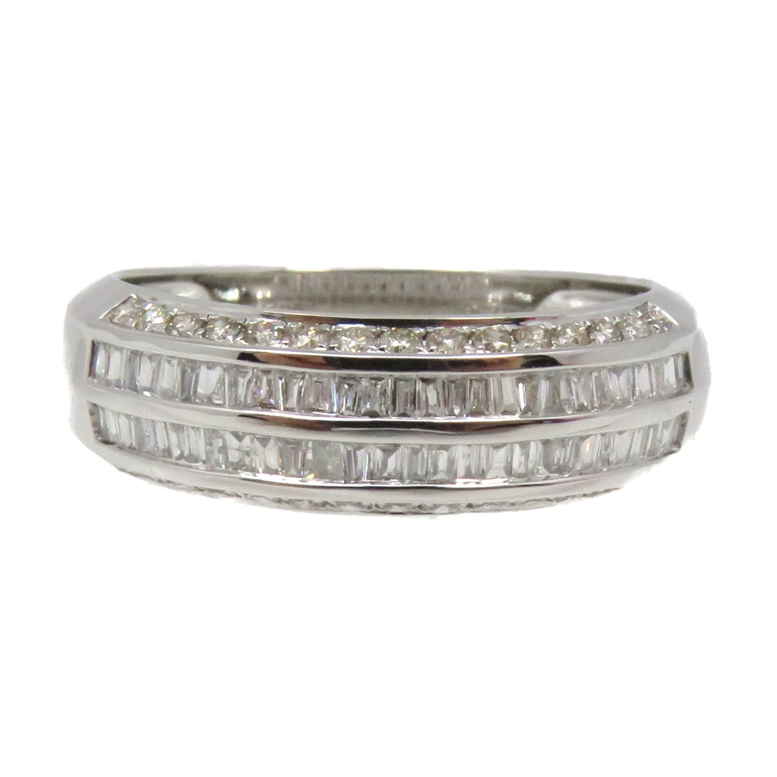JEWELRY 18K白金/0.930ct鑽石Diamond Ring戒指US#7.5